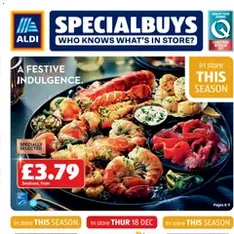 Aldi - Weekly offers UK Specialbuys - Flyer preview valid from 18/12/2025