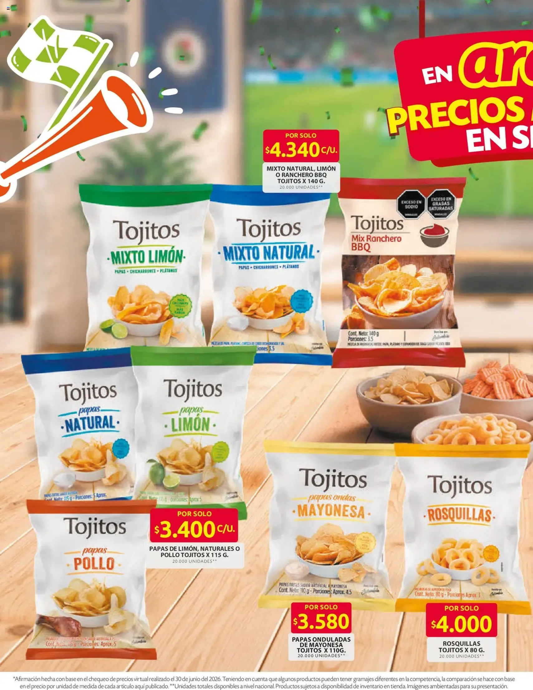Ara catálogo Ahorra con precios bajos y ofertas - folleto válido desde 09/07/2026 página 4 de 16