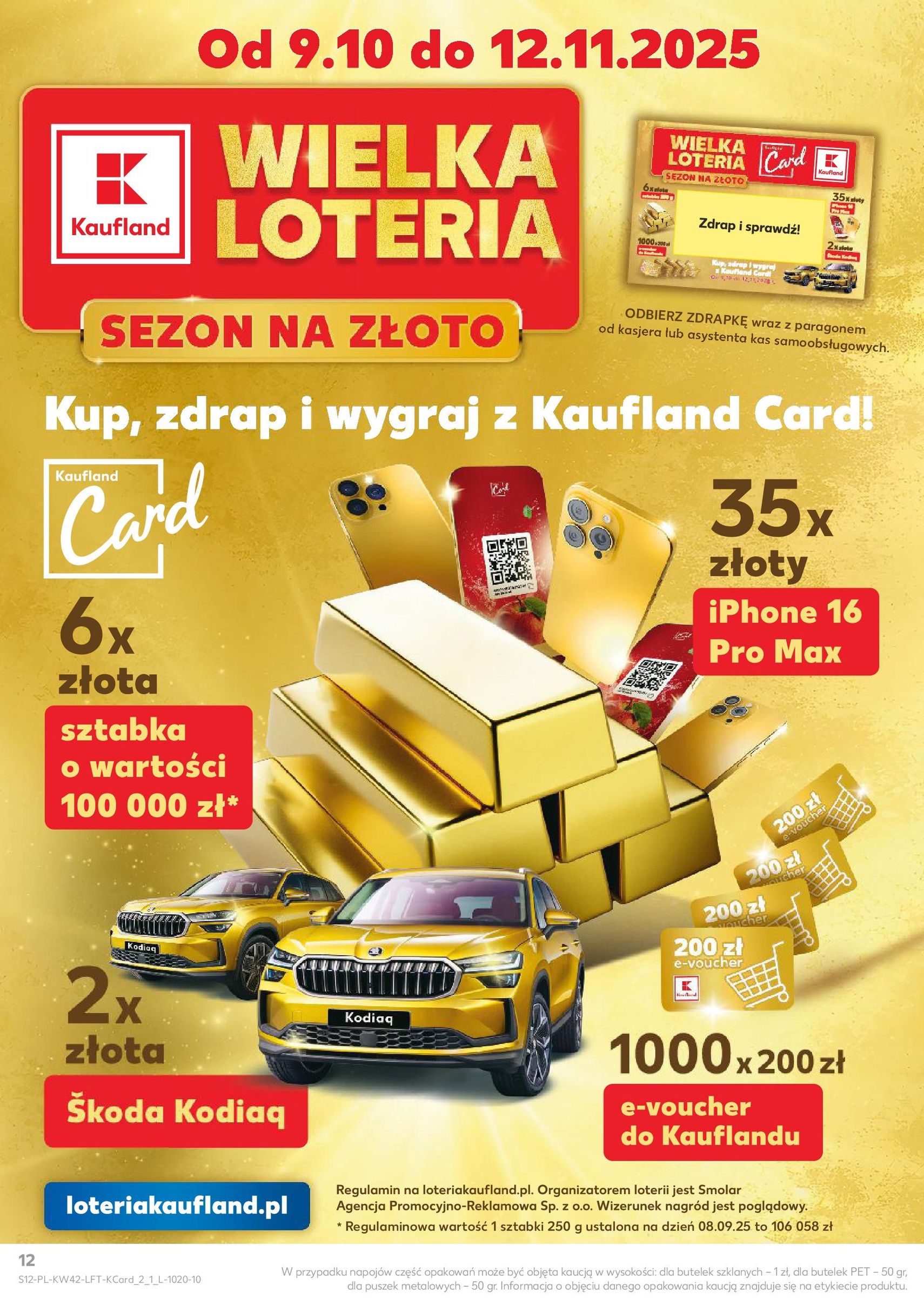 Kaufland gazetka - ważny gazetka od 16.10.2025 strona 12 z 63 Kaufland gazetka - ważny gazetka od 16.10.2025 strona 12 z 63