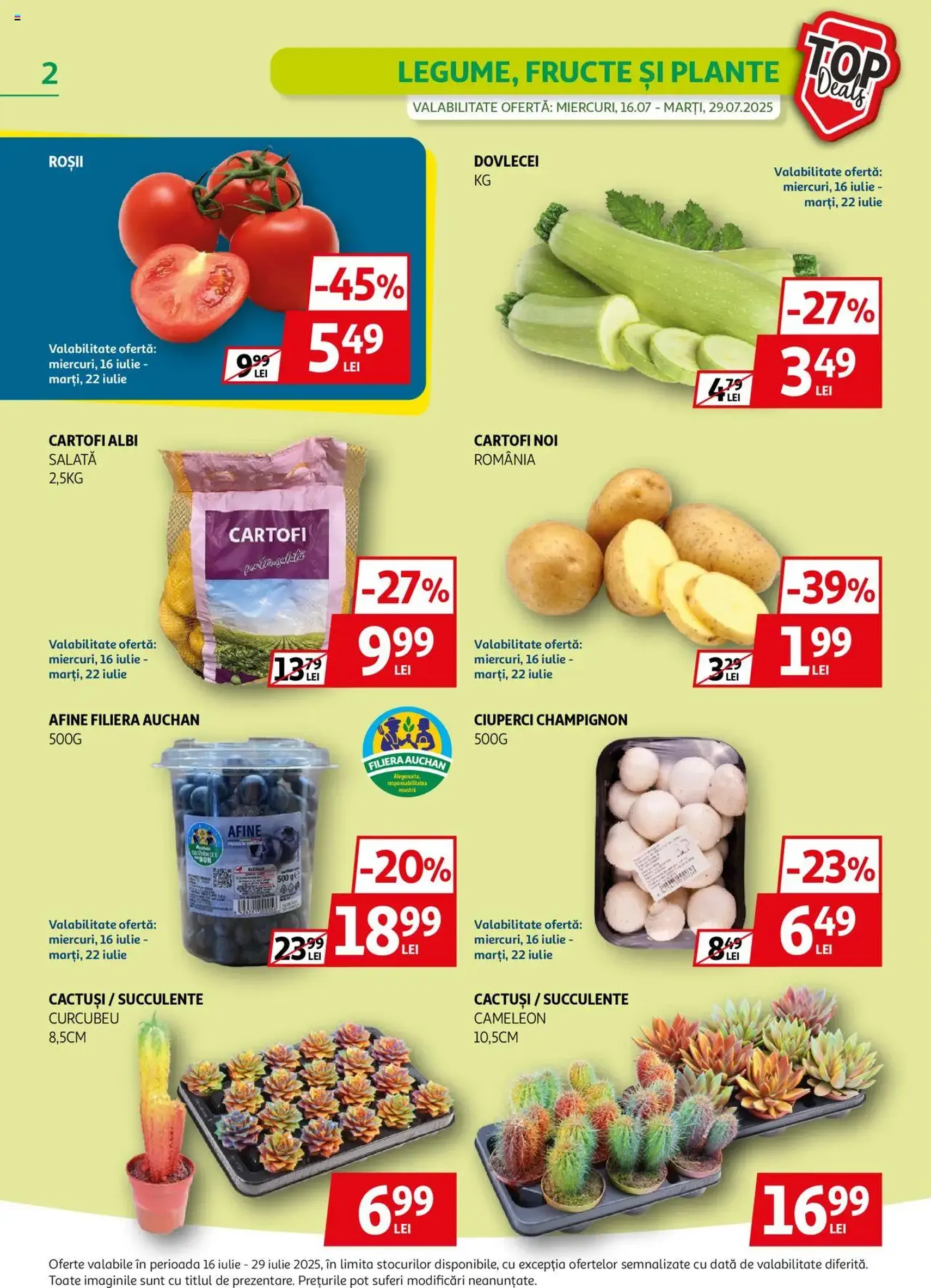 Catalog Auchan - cataloage valabile începând cu 16.07.2025 pagina 2 din 20 Catalog Auchan - cataloage valabile începând cu 16.07.2025 pagina 2 din 20