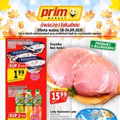 Prim Market Gazetka - podgląd gazetki ważnej od 18.09.2025