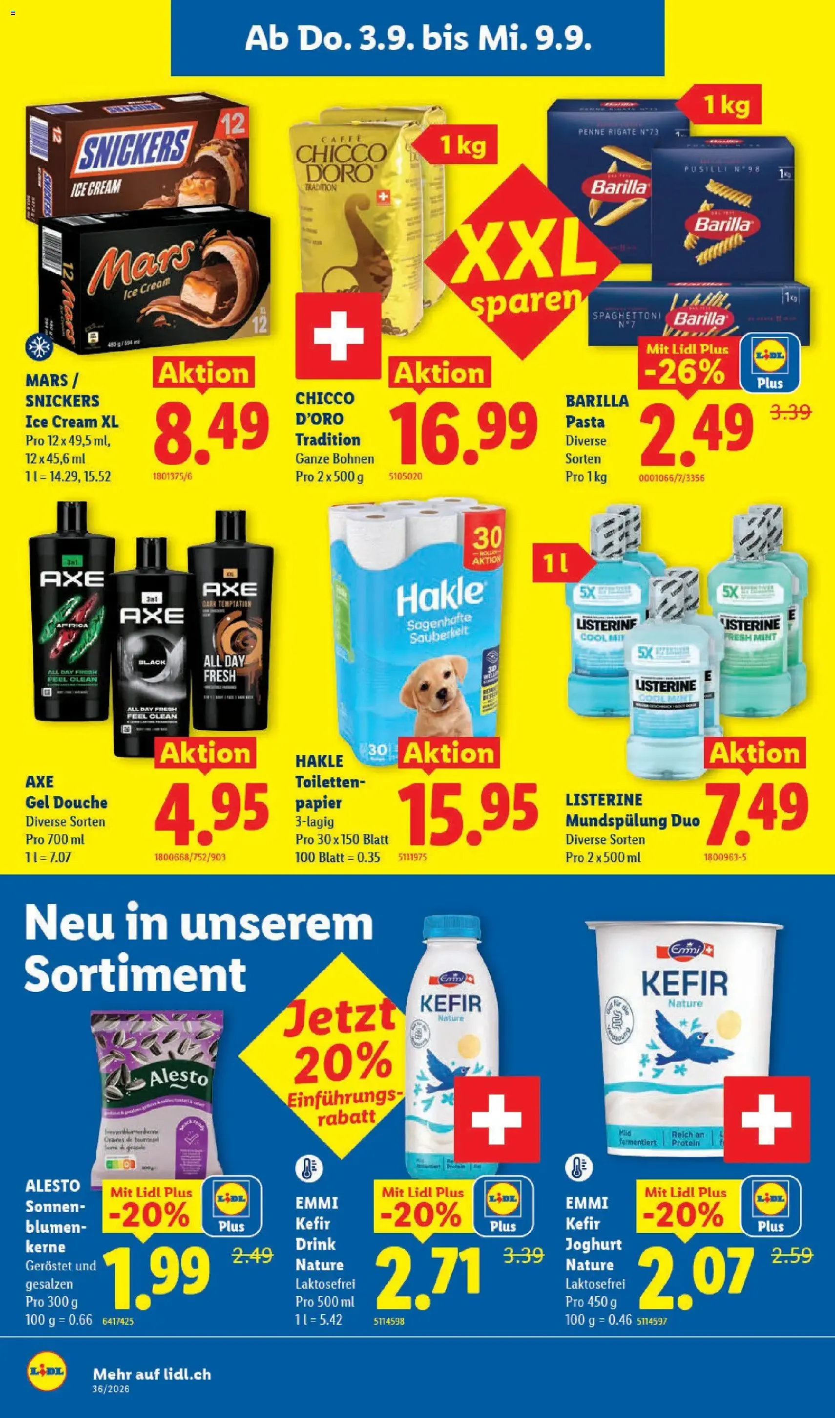 Lidl aktionen - Gültiger Prospekt ab 03.09.2026, Seite 14 von insgesamt 41