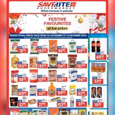 Saverite Specials - Flyer preview valid from 25/11/2025