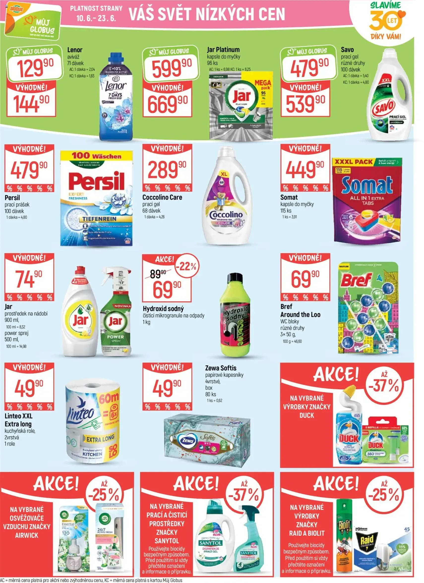 Globus leták - platný leták od 10.06.2026 strana 37 z 55