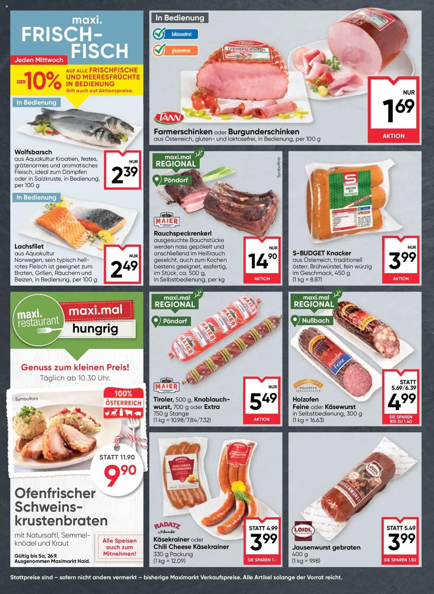 Maximarkt Flugblatt - Gültiger Prospekt ab 24.09.2026, Seite 4 von insgesamt 28