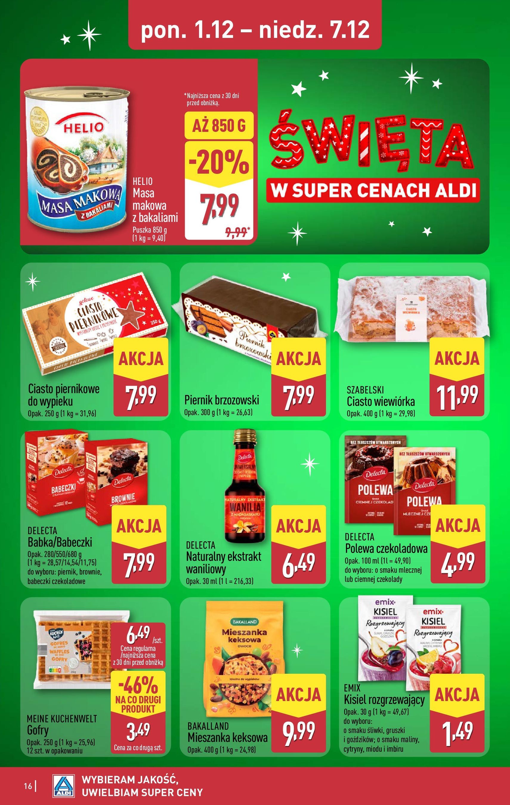 Aldi Gazetka - ważny gazetka od 01.12.2025 strona 16 z 56