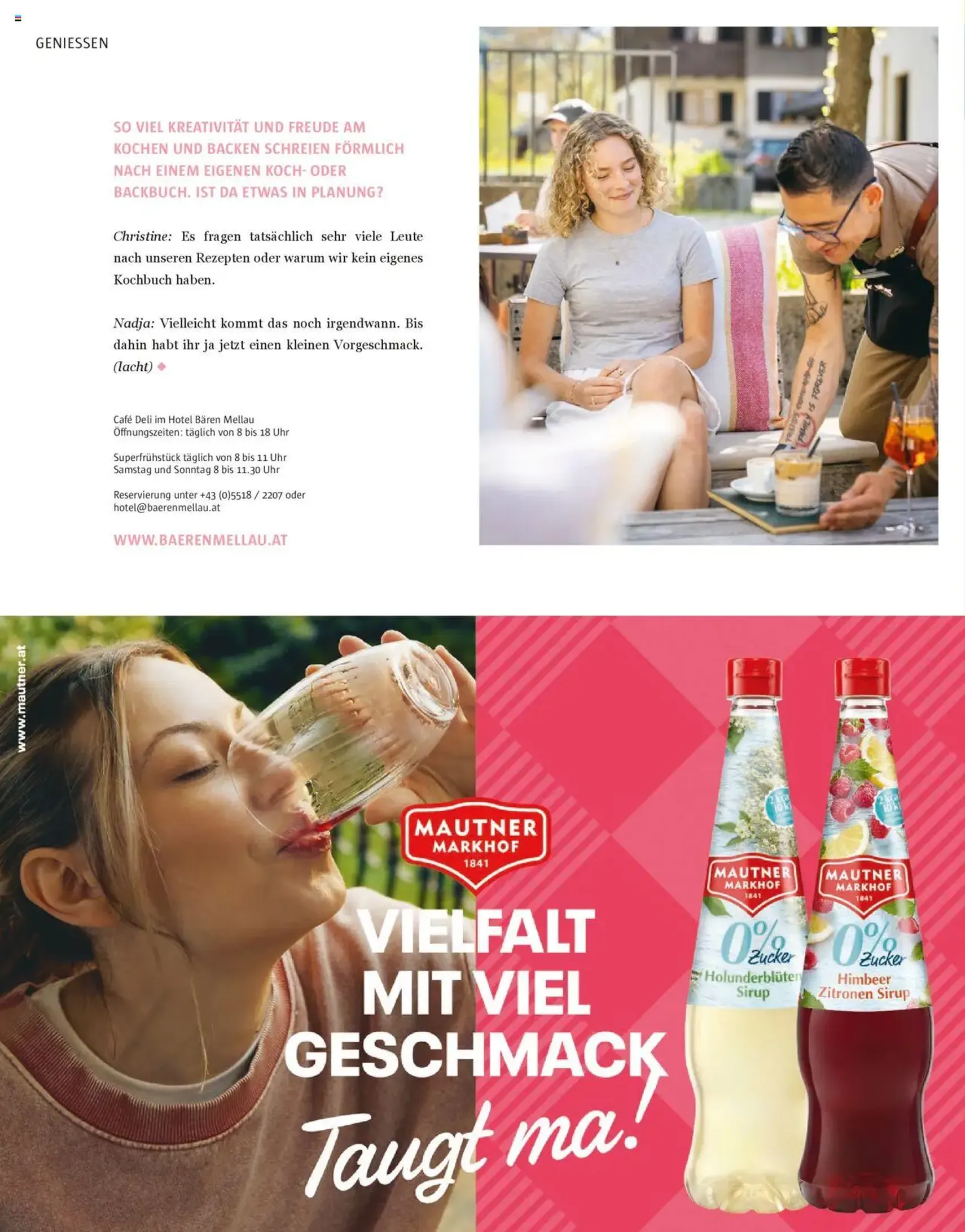 Sutterlüty B’sundrig Magazine - Gültiger Prospekt ab 18.06.2025, Seite 22 von insgesamt 116 Sutterlüty B’sundrig Magazine - Gültiger Prospekt ab 18.06.2025, Seite 22 von insgesamt 116