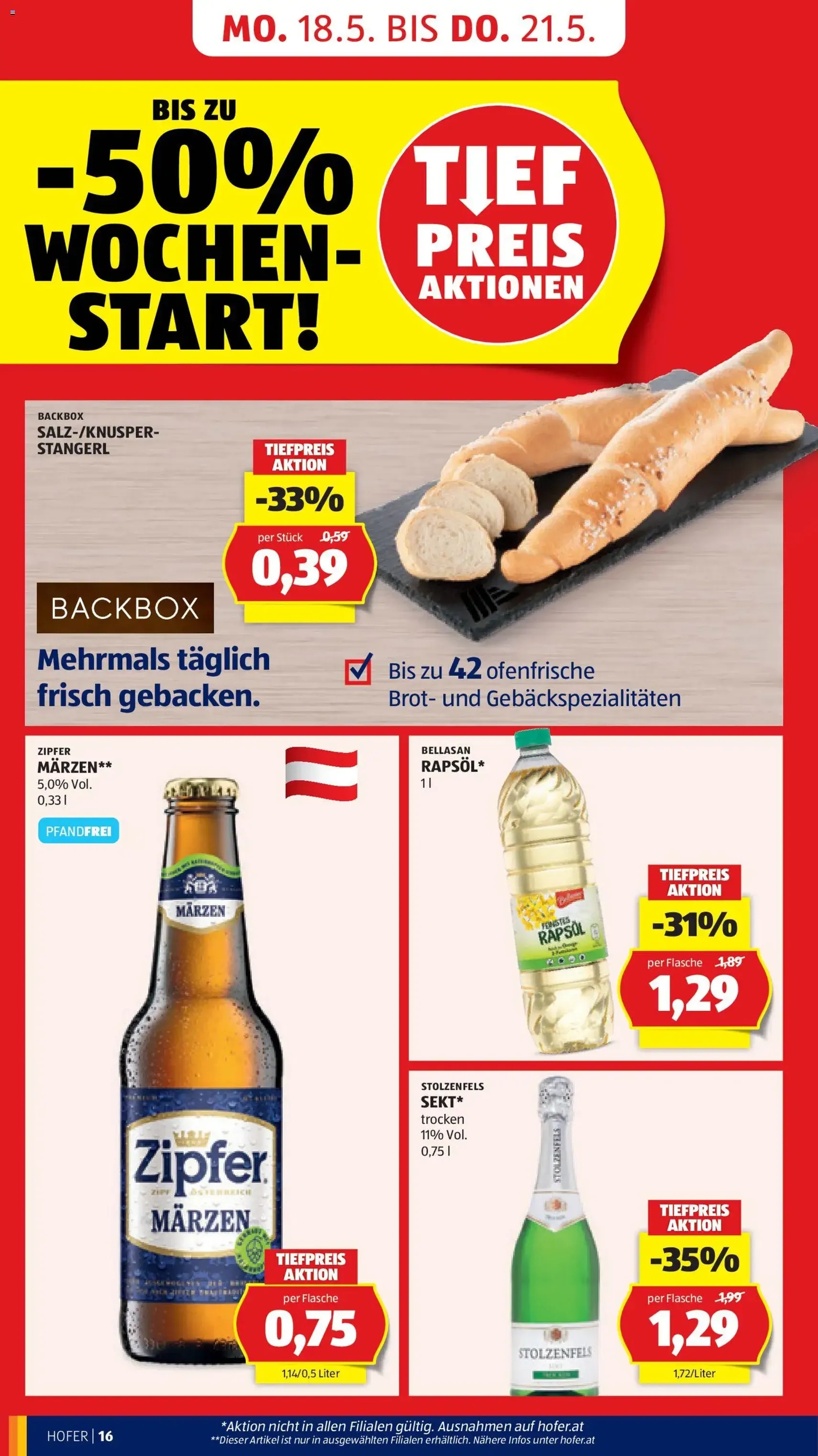 Hofer Flugblatt - Gültiger Prospekt ab 15.05.2026, Seite 20 von insgesamt 46