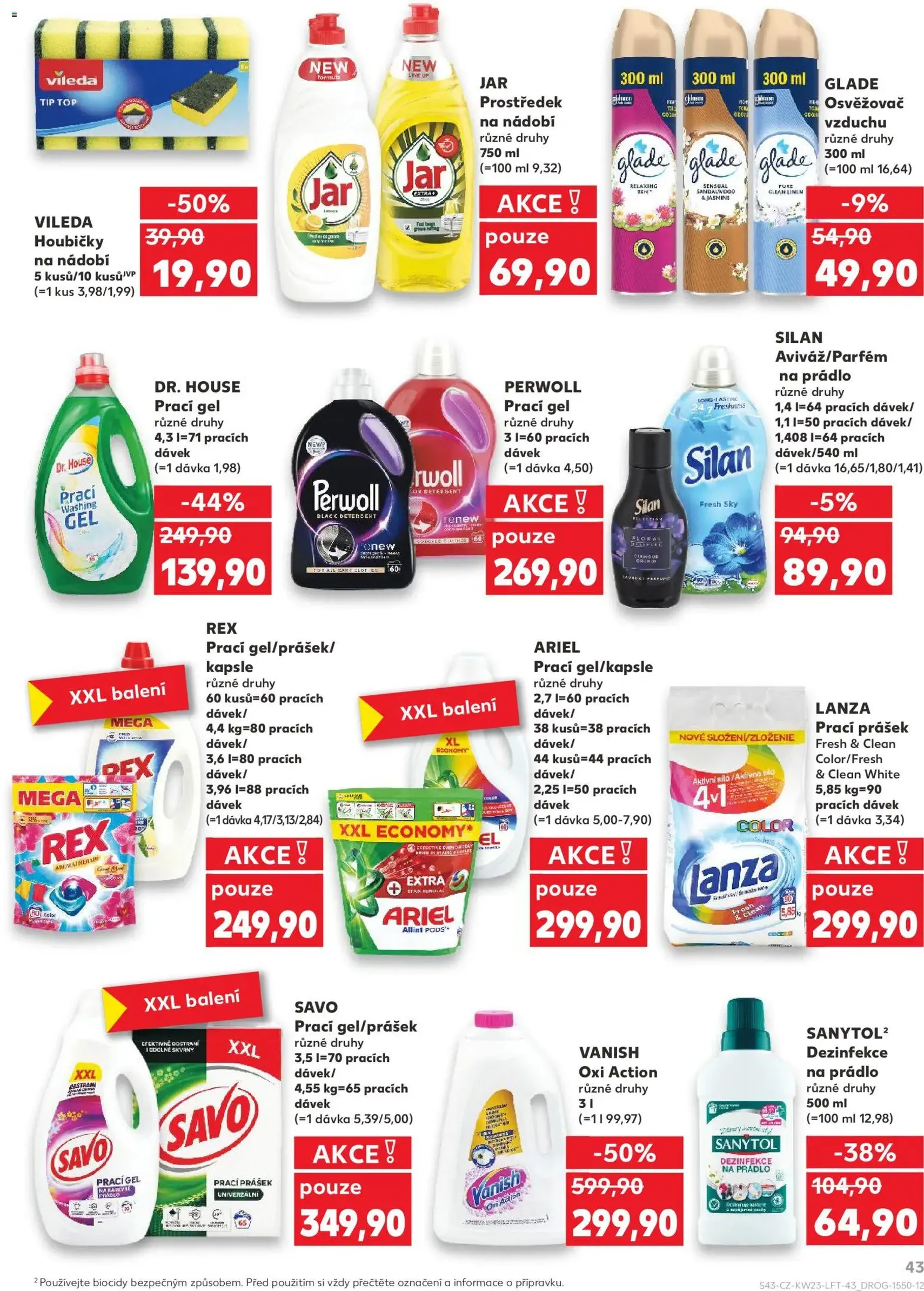 Kaufland leták - platný leták od 03.06.2026 strana 43 z 54