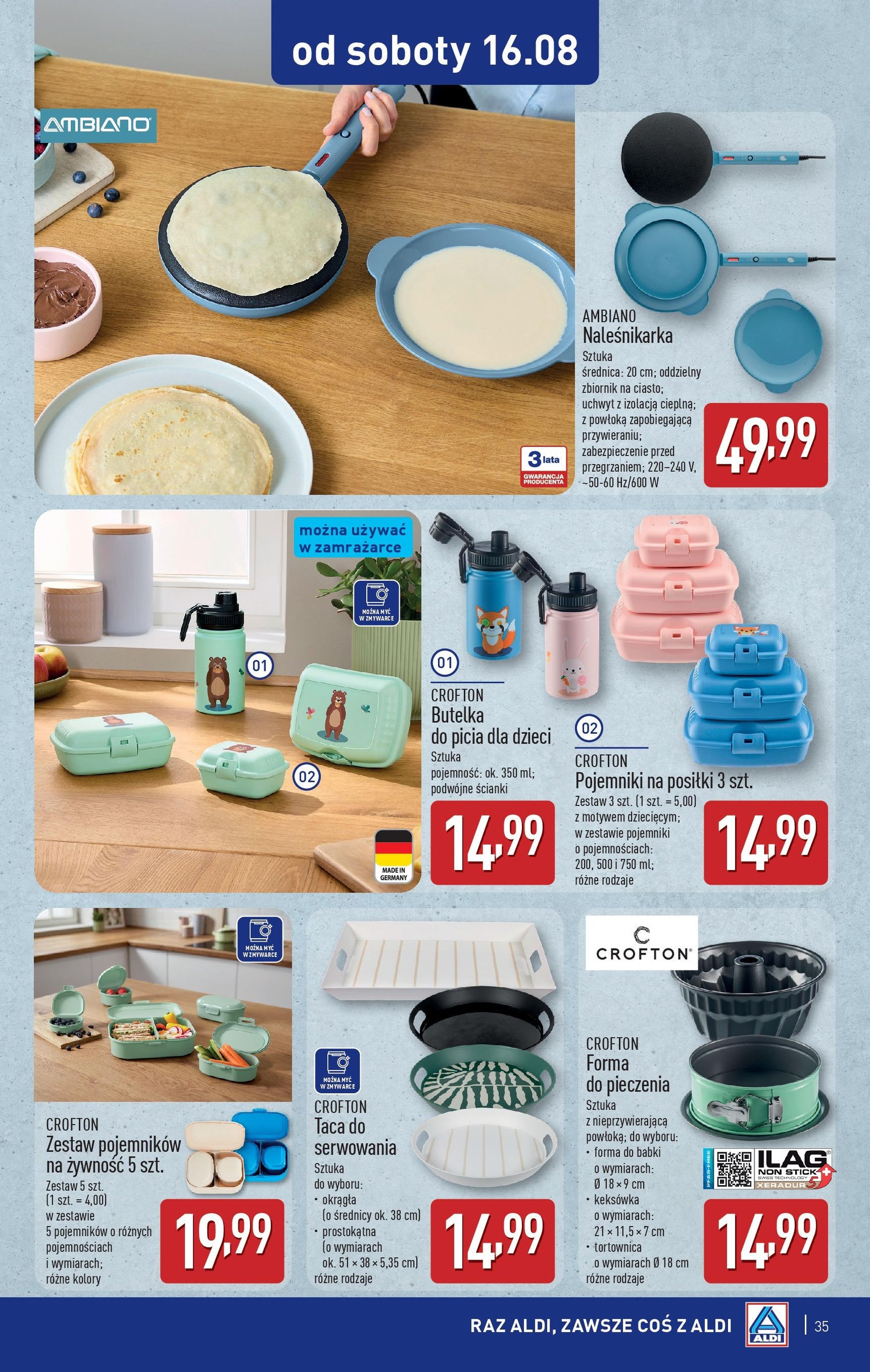 Aldi Gazetka - ważny gazetka od 11.08.2025 strona 35 z 40 Aldi Gazetka - ważny gazetka od 11.08.2025 strona 35 z 40