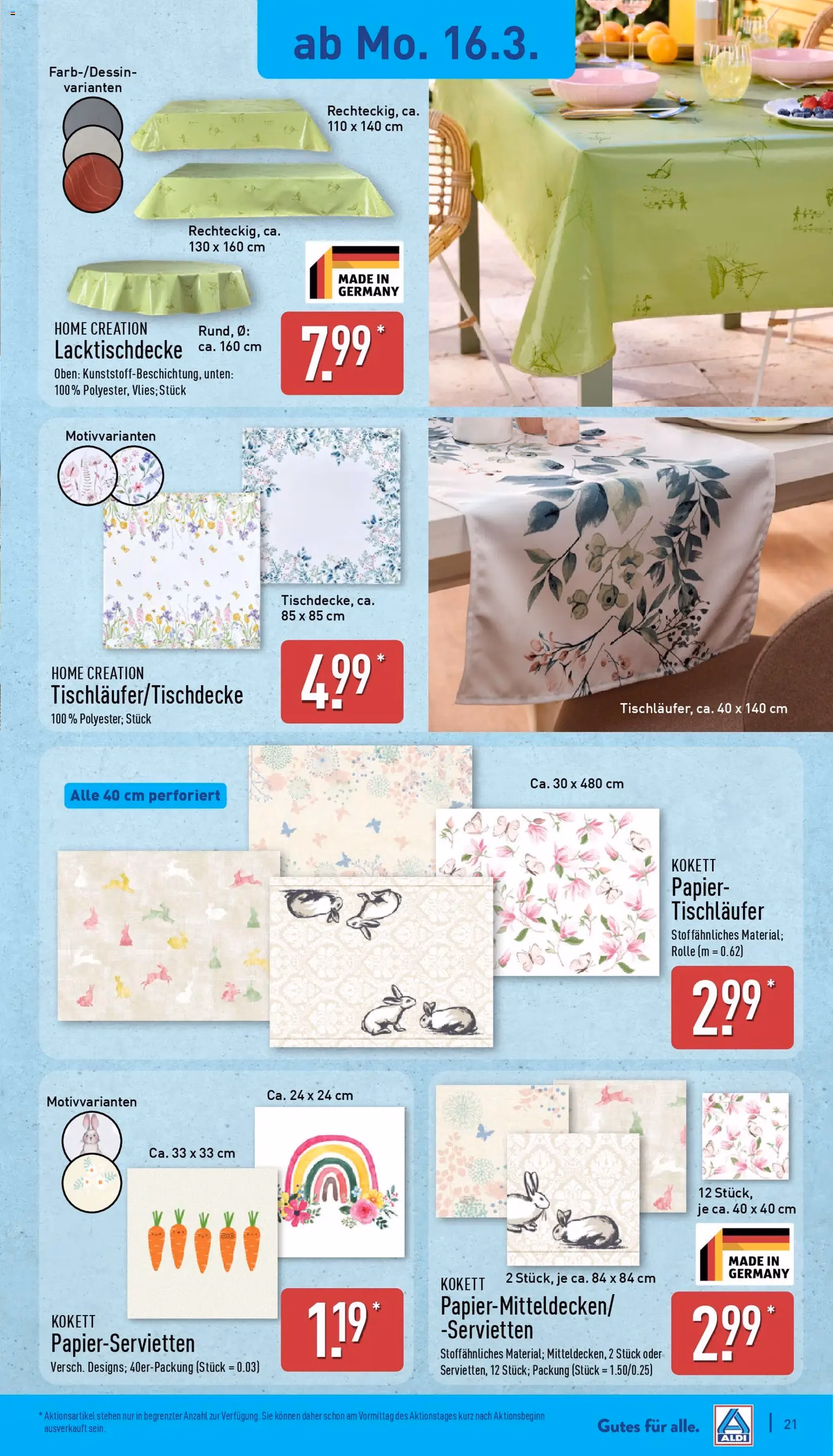 Aldi Prospekt - Gültiger Prospekt ab 16.03.2026, Seite 21 von insgesamt 42