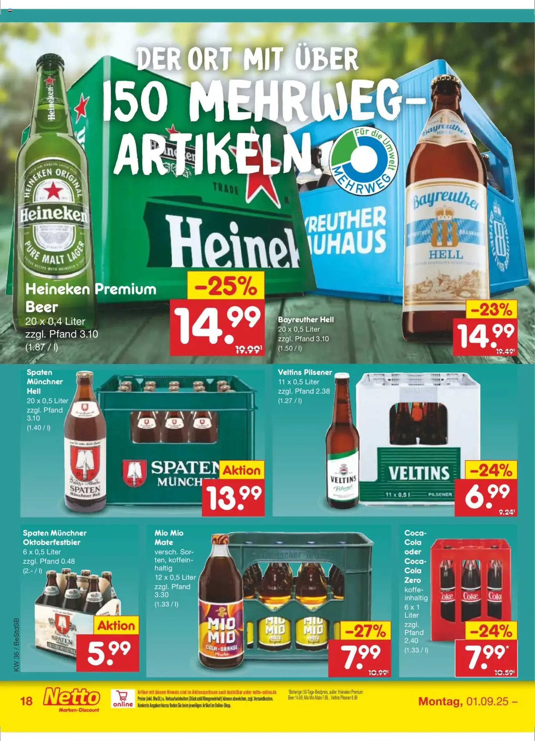Netto Marken-Discount Prospekt - Gültiger Prospekt ab 01.09.2025, Seite 24 von insgesamt 65 Netto Marken-Discount Prospekt - Gültiger Prospekt ab 01.09.2025, Seite 24 von insgesamt 65