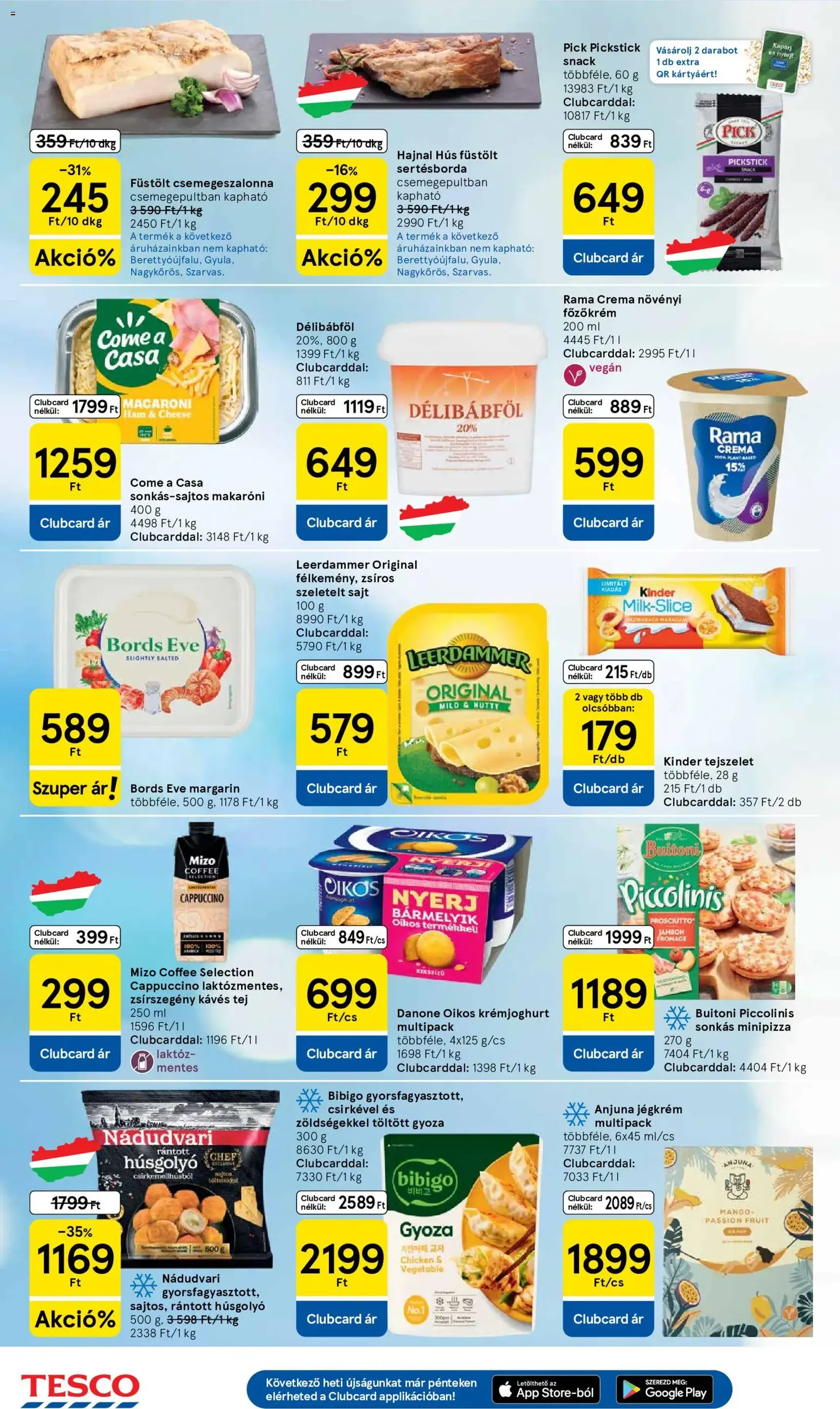 Tesco aktuális akciós újság - 2026.06.25. érvényes szórólap 4 oldal 30 oldalból