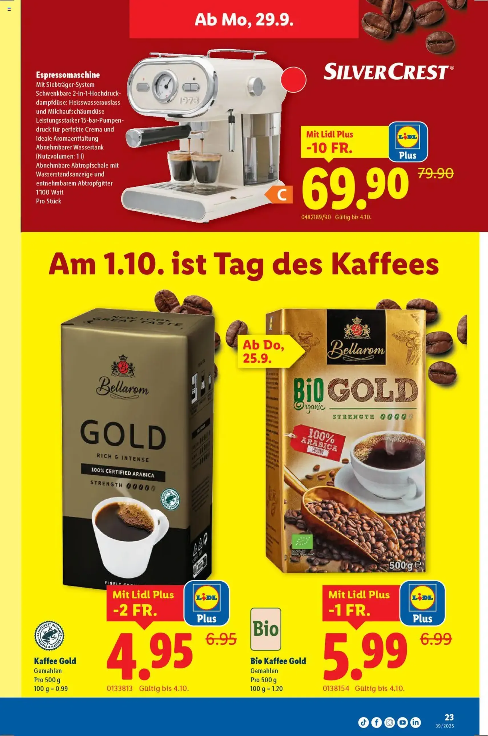 Lidl Aktionen - Gültiger Prospekt ab 25.09.2025, Seite 23 von insgesamt 32