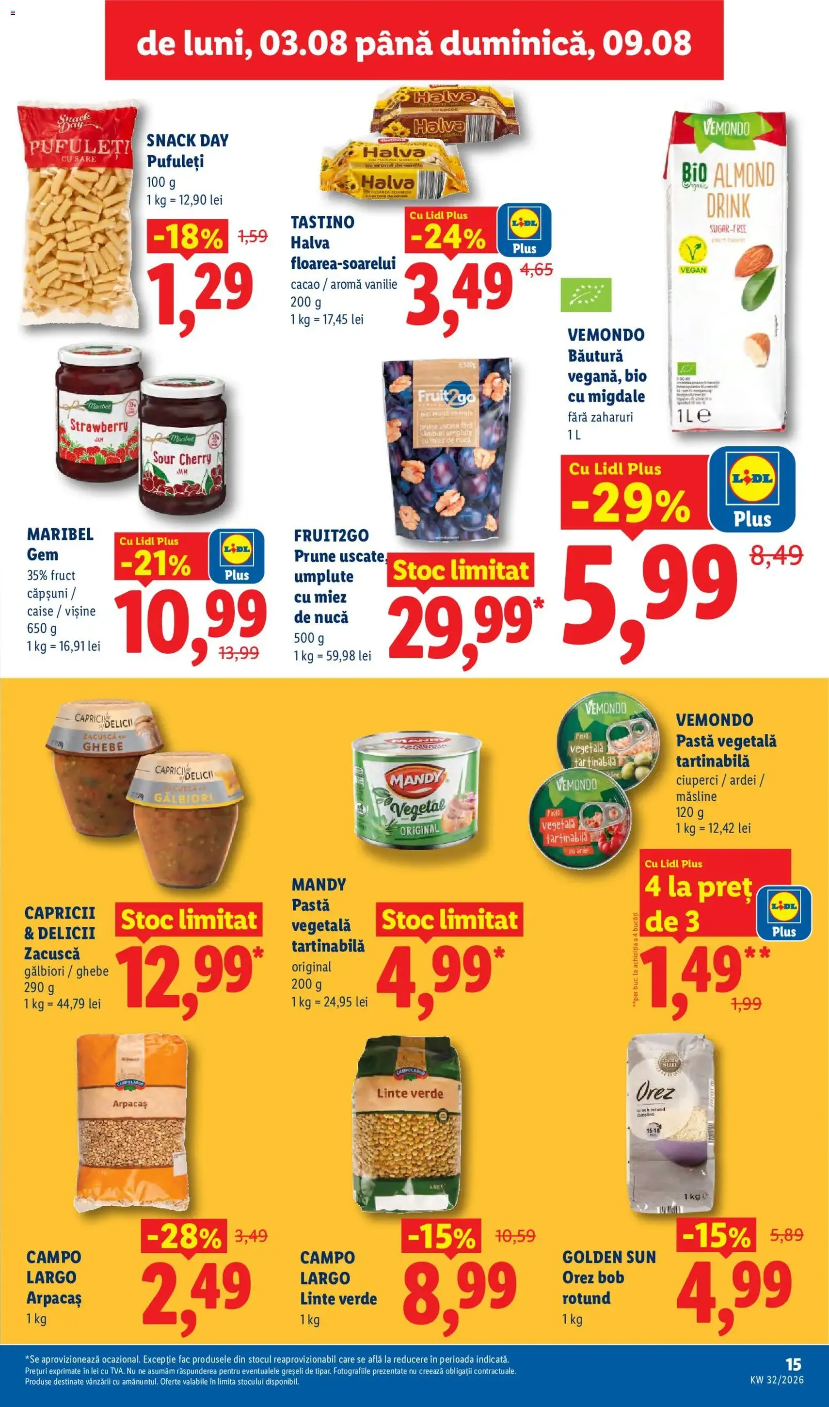 Lidl Catalog - cataloage valabile începând cu 03.08.2026 pagina 15 din 90