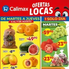 Vista previa del folleto Calimax - Folleto Martes a Jueves válido desde 05/08/2025