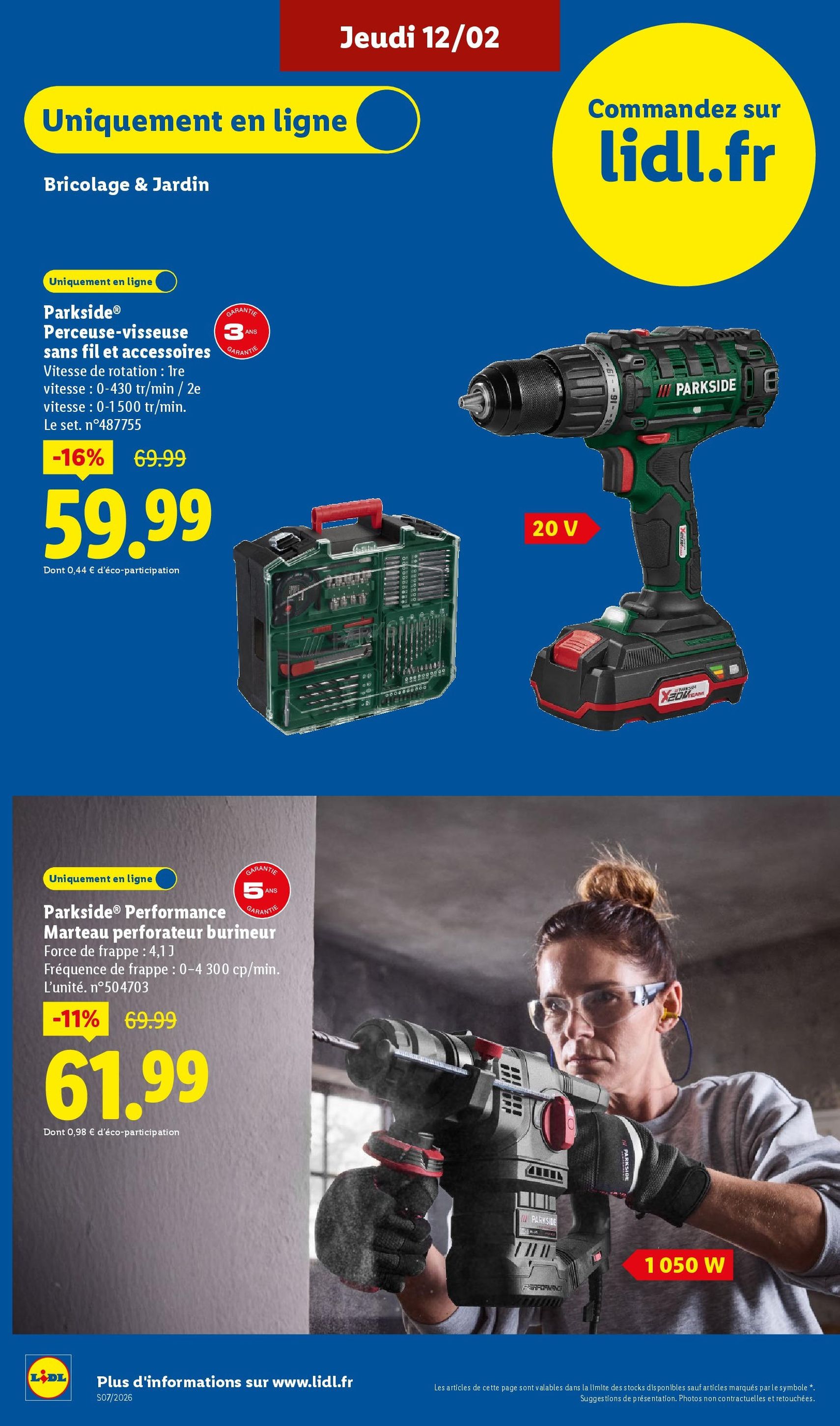 LIDL catalogue semaine 7 - brochure valable à partir du 12/02/2026, page 50 sur 79