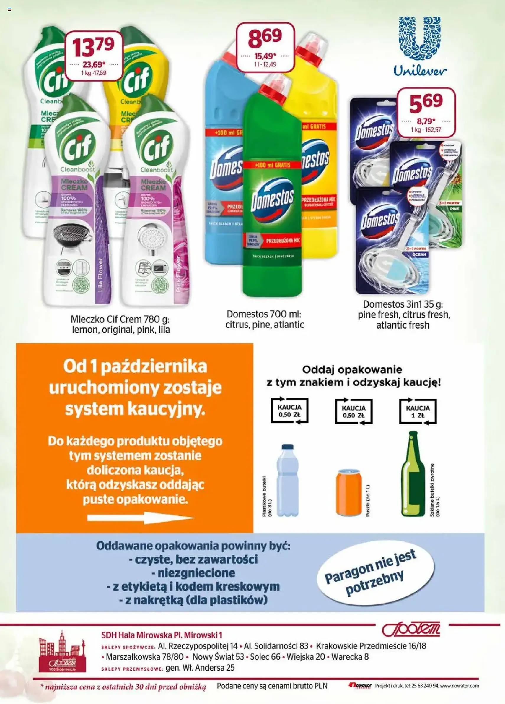 Społem Gazetka - ważny gazetka od 01.10.2025 strona 20 z 20 Społem Gazetka - ważny gazetka od 01.10.2025 strona 20 z 20