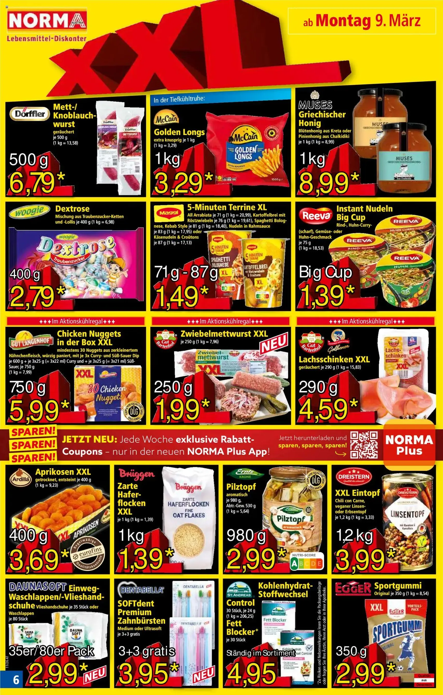 Norma Flugblatt - Gültiger Prospekt ab 09.03.2026, Seite 6 von insgesamt 18