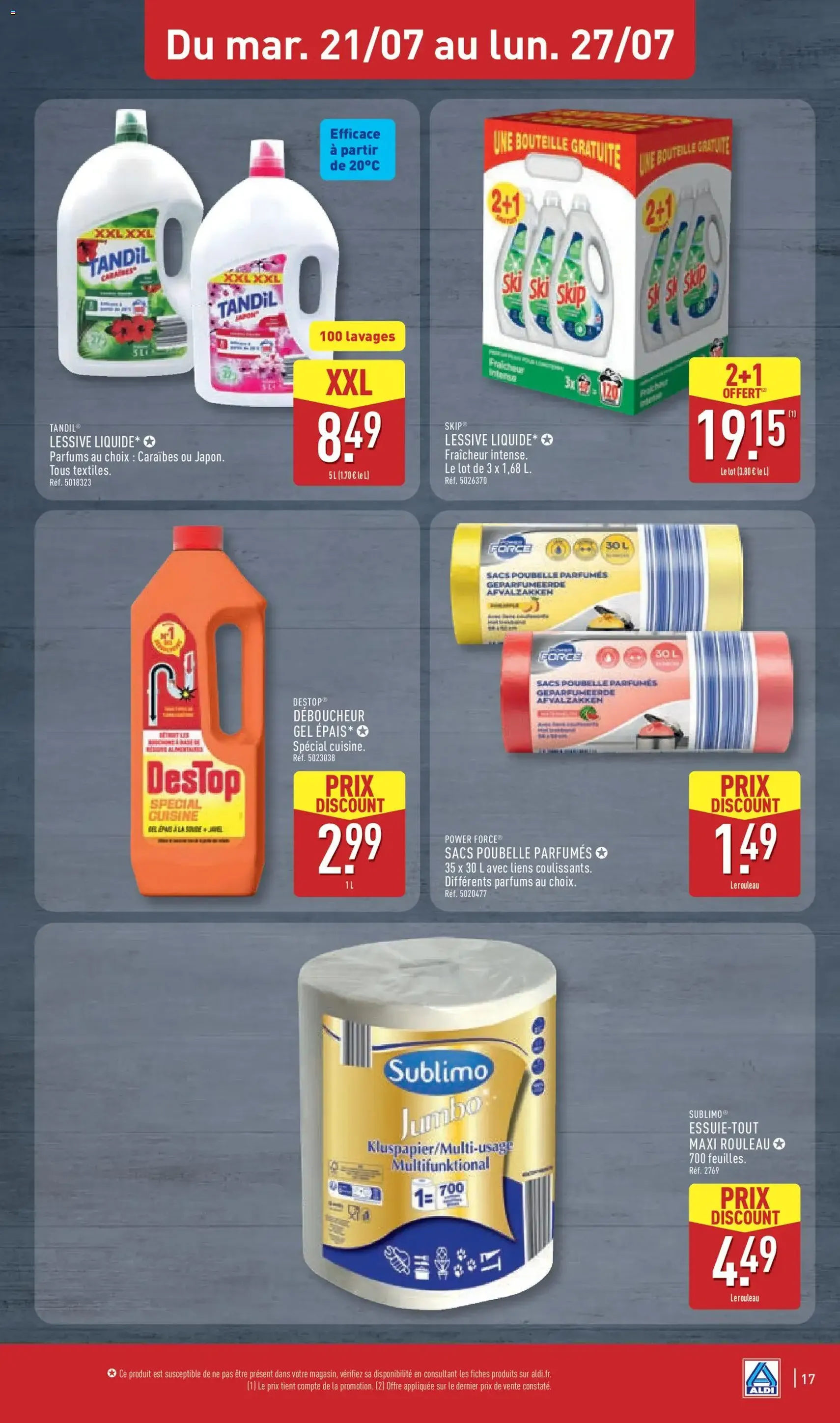 Aldi catalogue - brochure valable à partir du 21/07/2026, page 21 sur 45