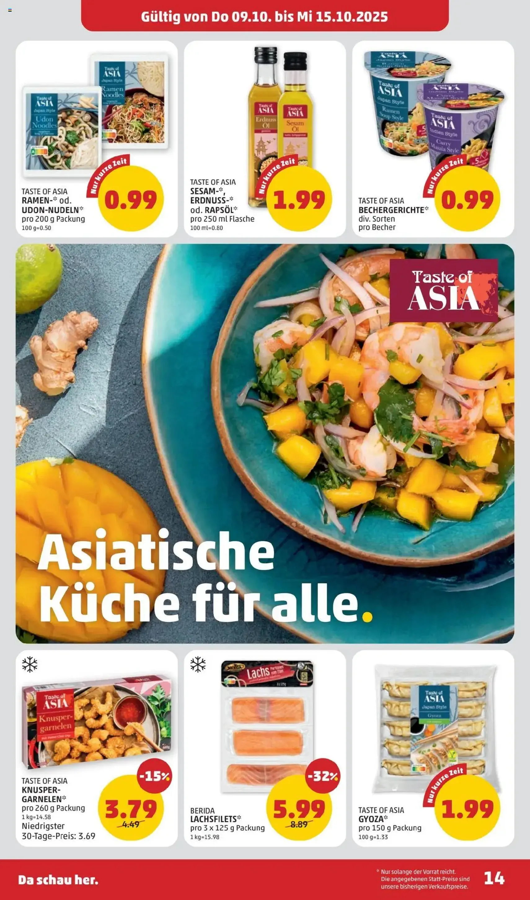 Penny Markt Flugblatt - Gültiger Prospekt ab 09.10.2025, Seite 14 von insgesamt 32