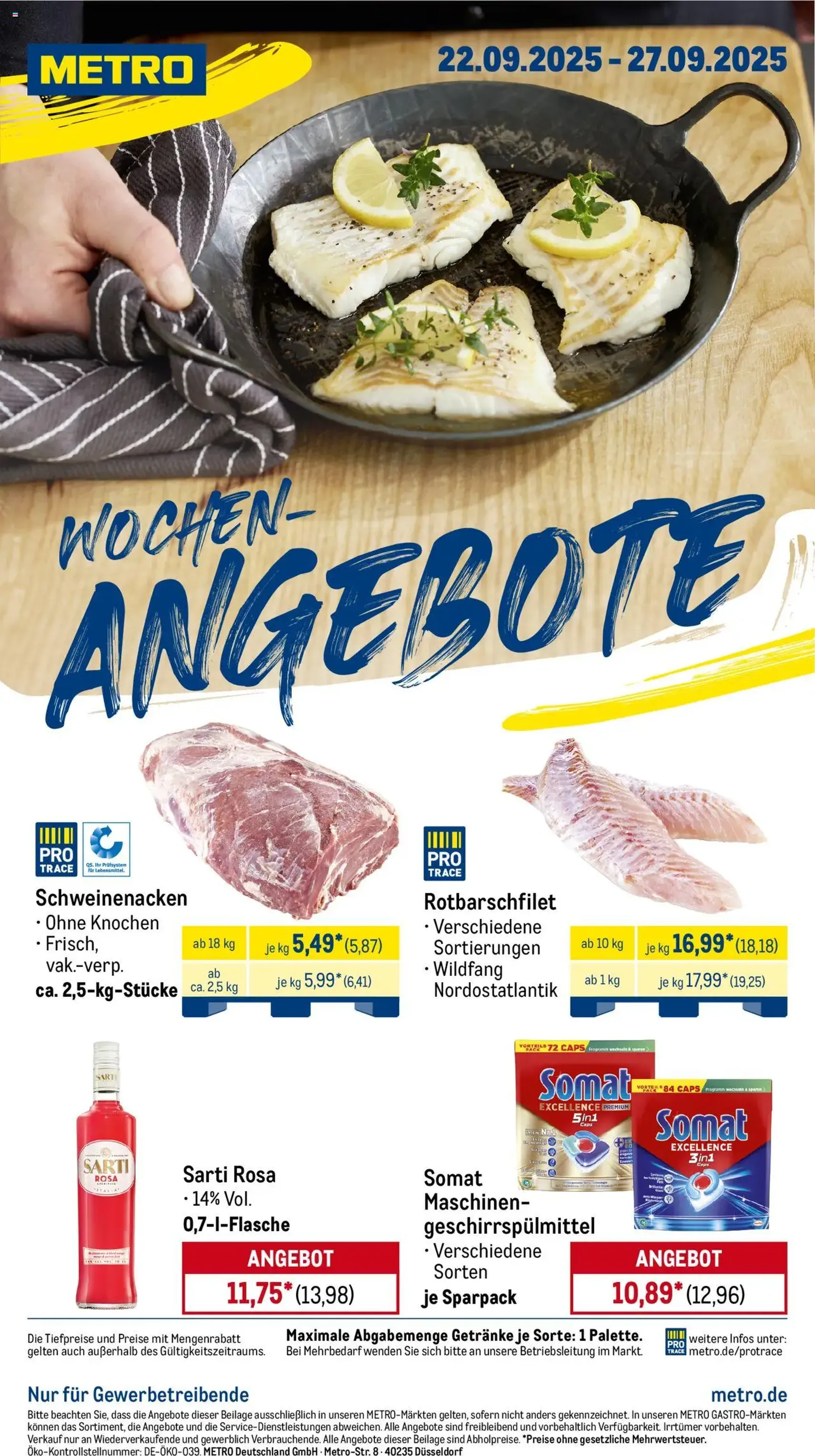 Metro Prospekt - Gültiger Prospekt ab 22.09.2025, Seite 1 von insgesamt 25