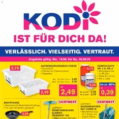 KODi Prospekt - Prospekt Vorschau gültig ab 18.08.2025