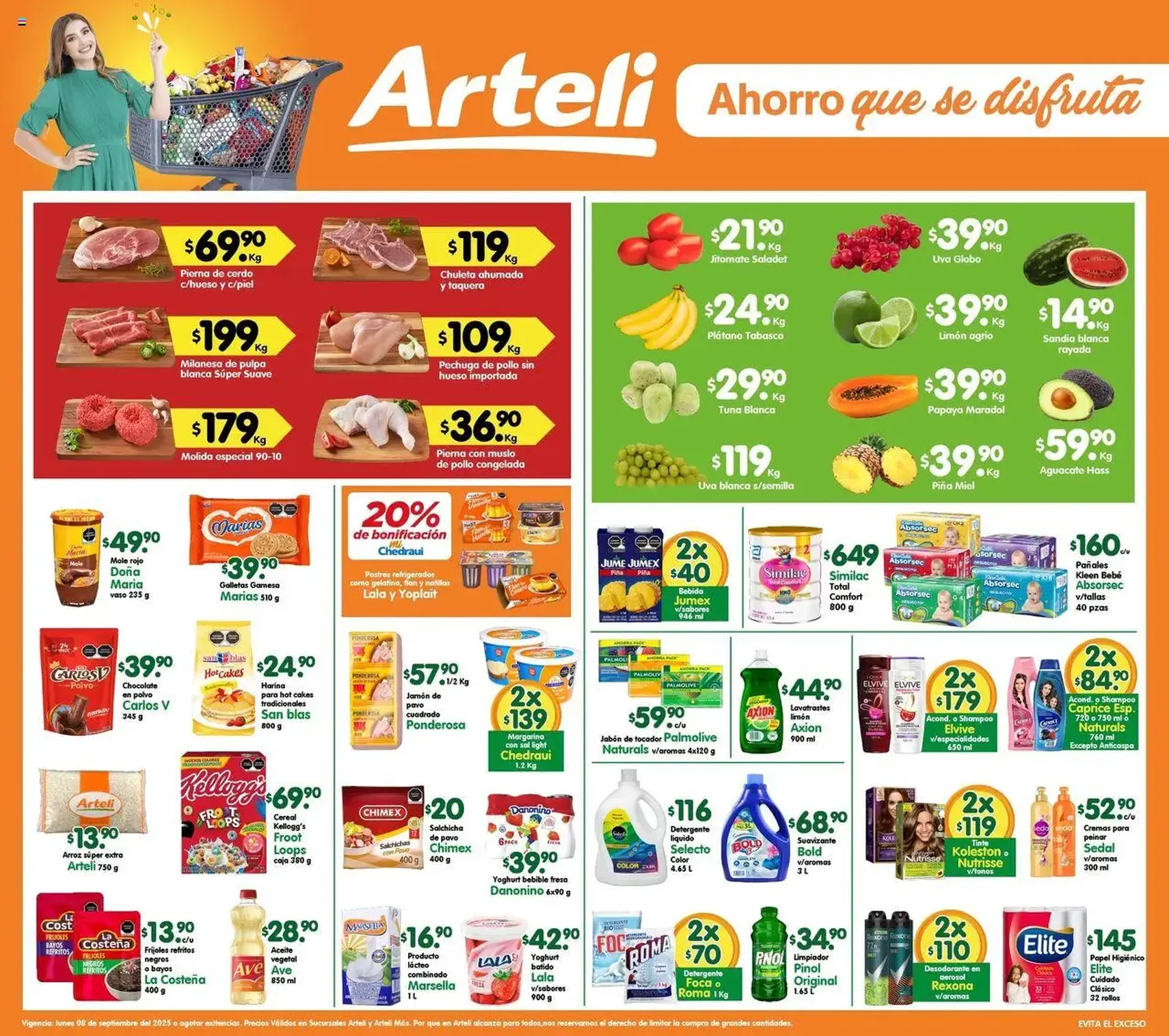 Arteli - Folleto Arteli - folleto válido desde 08/09/2025 página 1 de 1