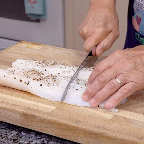 Merluzzo in umido - procedimento 1