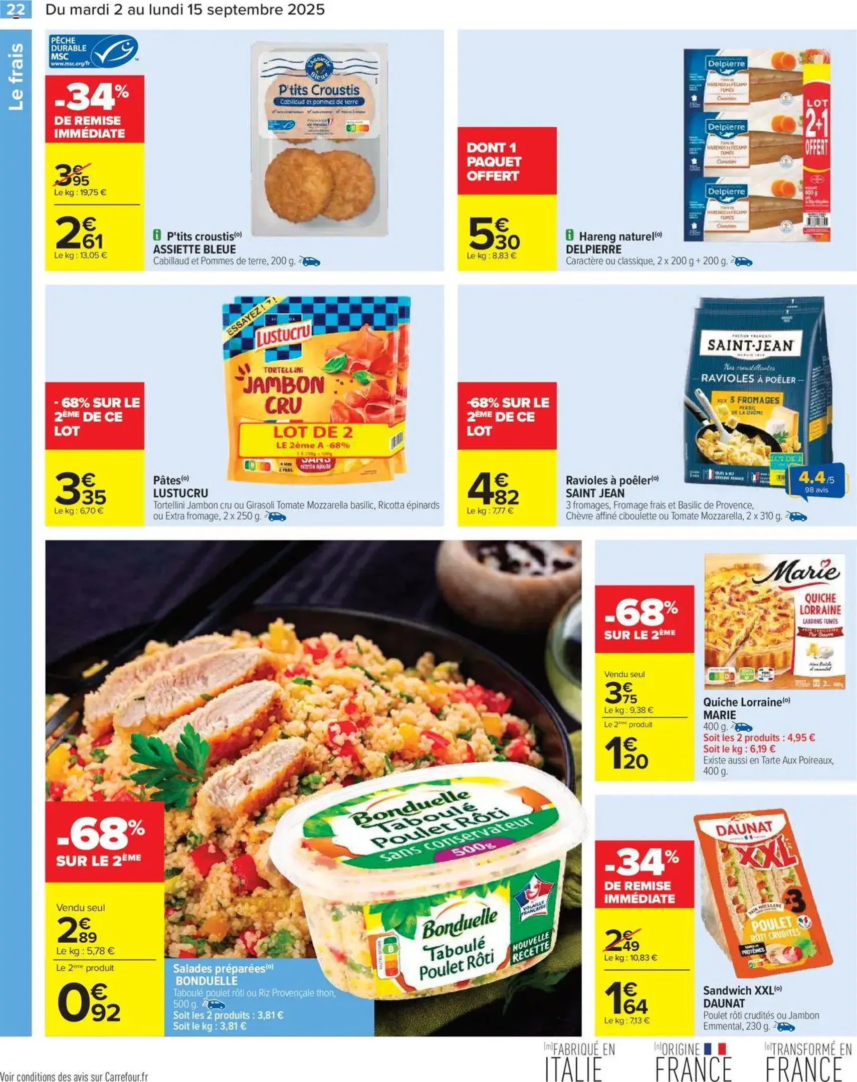 Carrefour catalogue semaine 36 - brochure valable à partir du 02/09/2025, page 24 sur 86 Carrefour catalogue semaine 36 - brochure valable à partir du 02/09/2025, page 24 sur 86