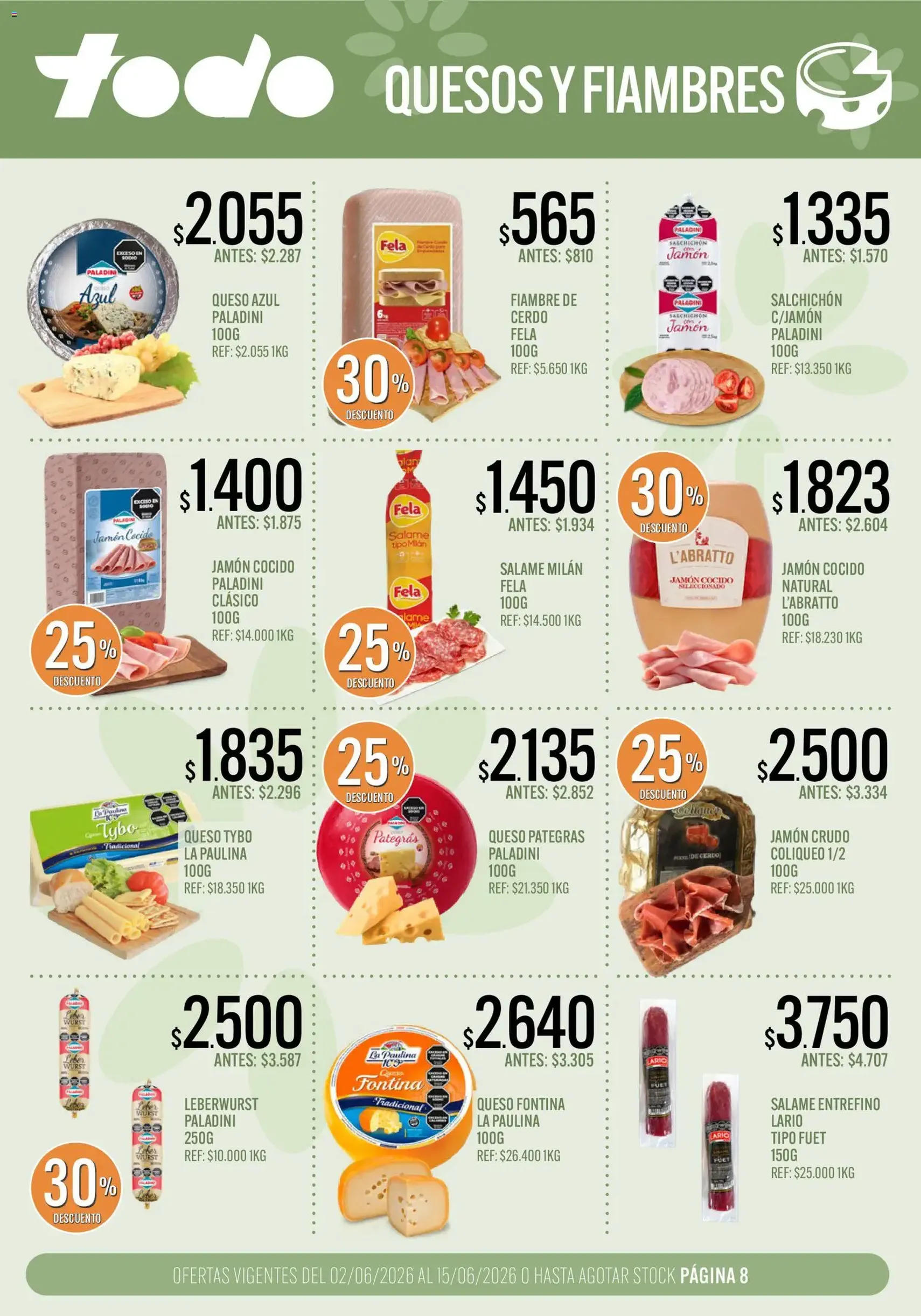 Supermercados TODO - Ofertas - folleto válido desde 02/06/2026 página 8 de 20