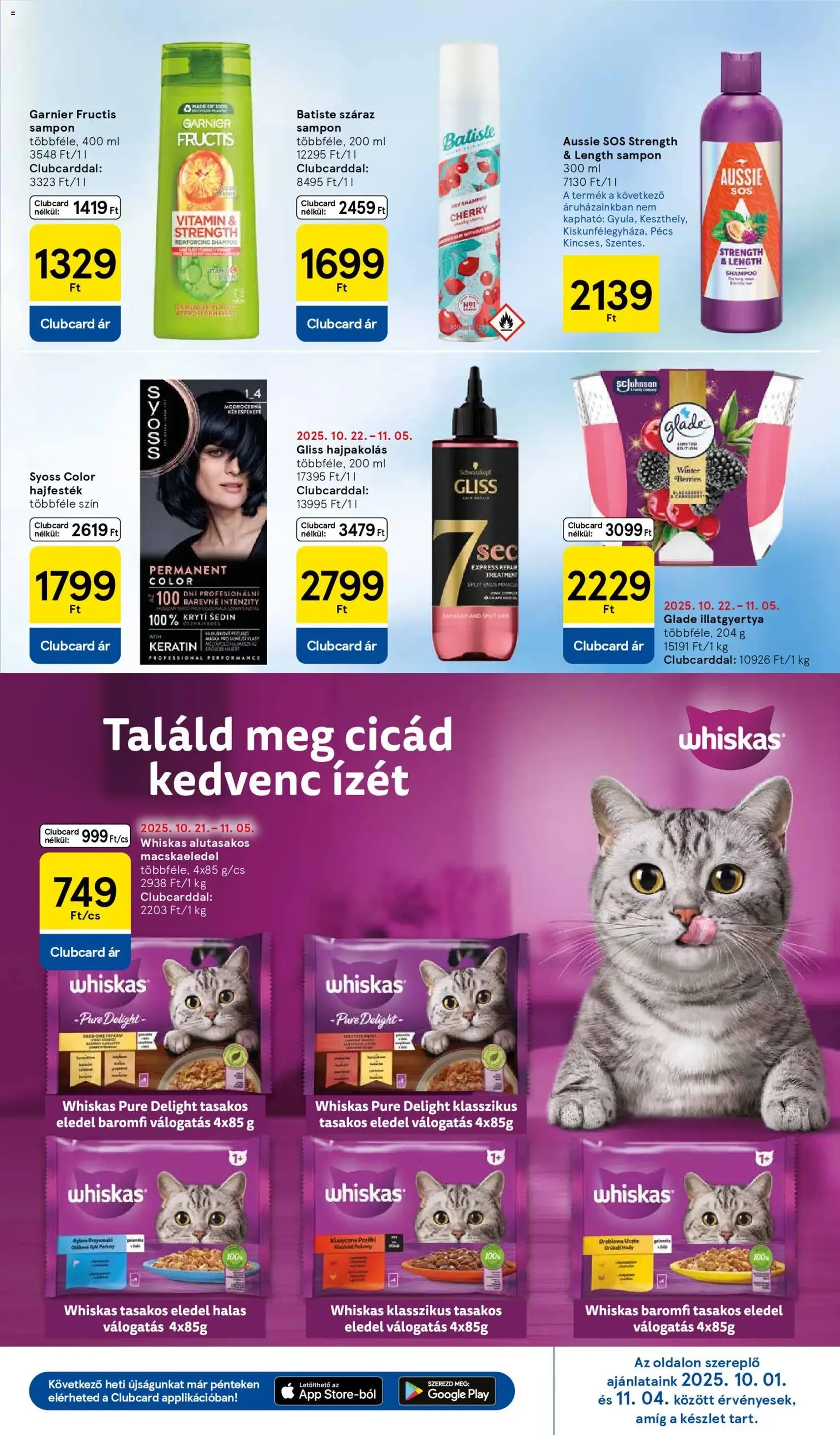 Tesco Hipermarket - Akciós újság - 2025.10.30. érvényes szórólap 29 oldal 32 oldalból Tesco Hipermarket - Akciós újság - 2025.10.30. érvényes szórólap 29 oldal 32 oldalból