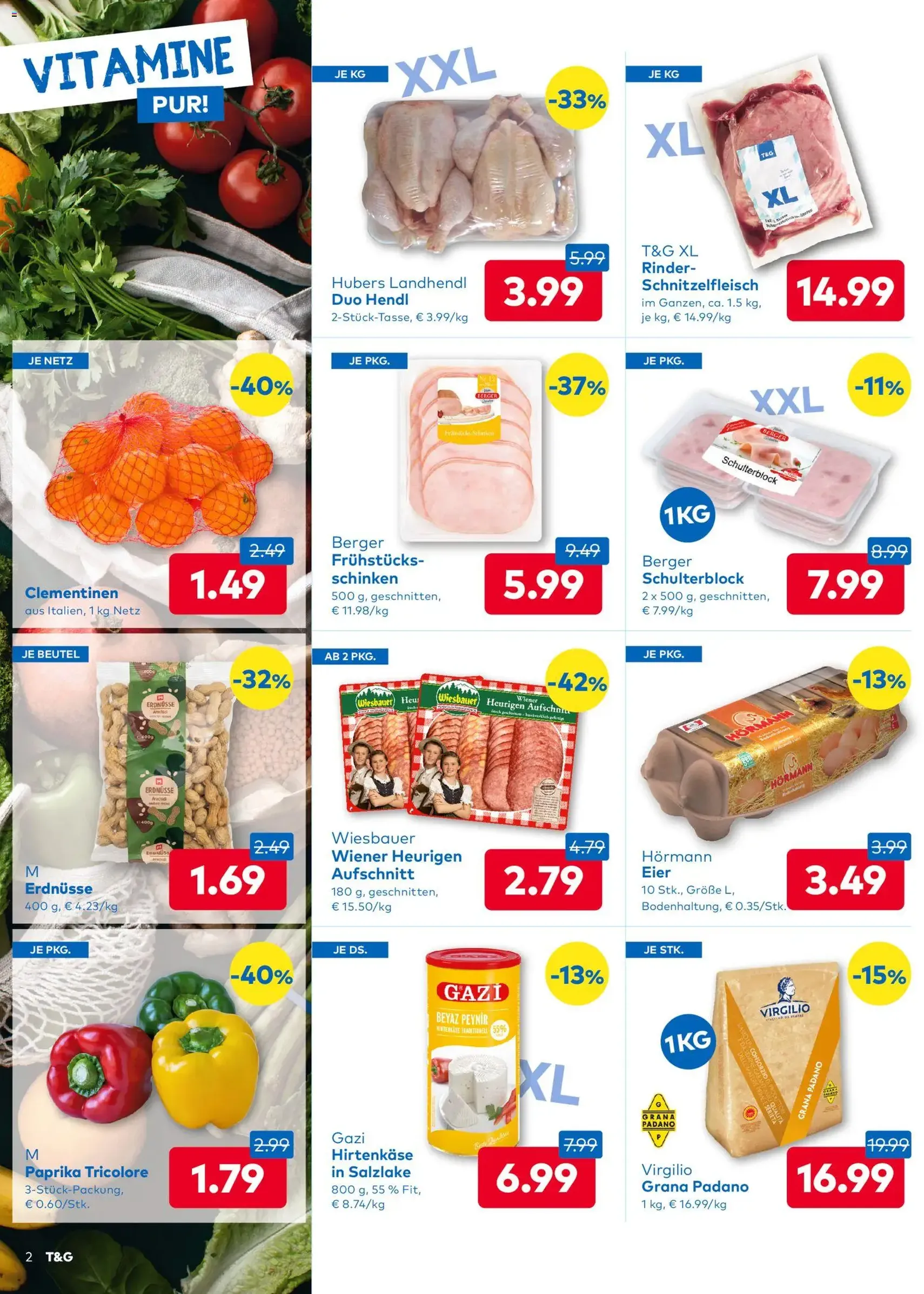 T&G Flugblatt - Gültiger Prospekt ab 20.11.2025, Seite 2 von insgesamt 8