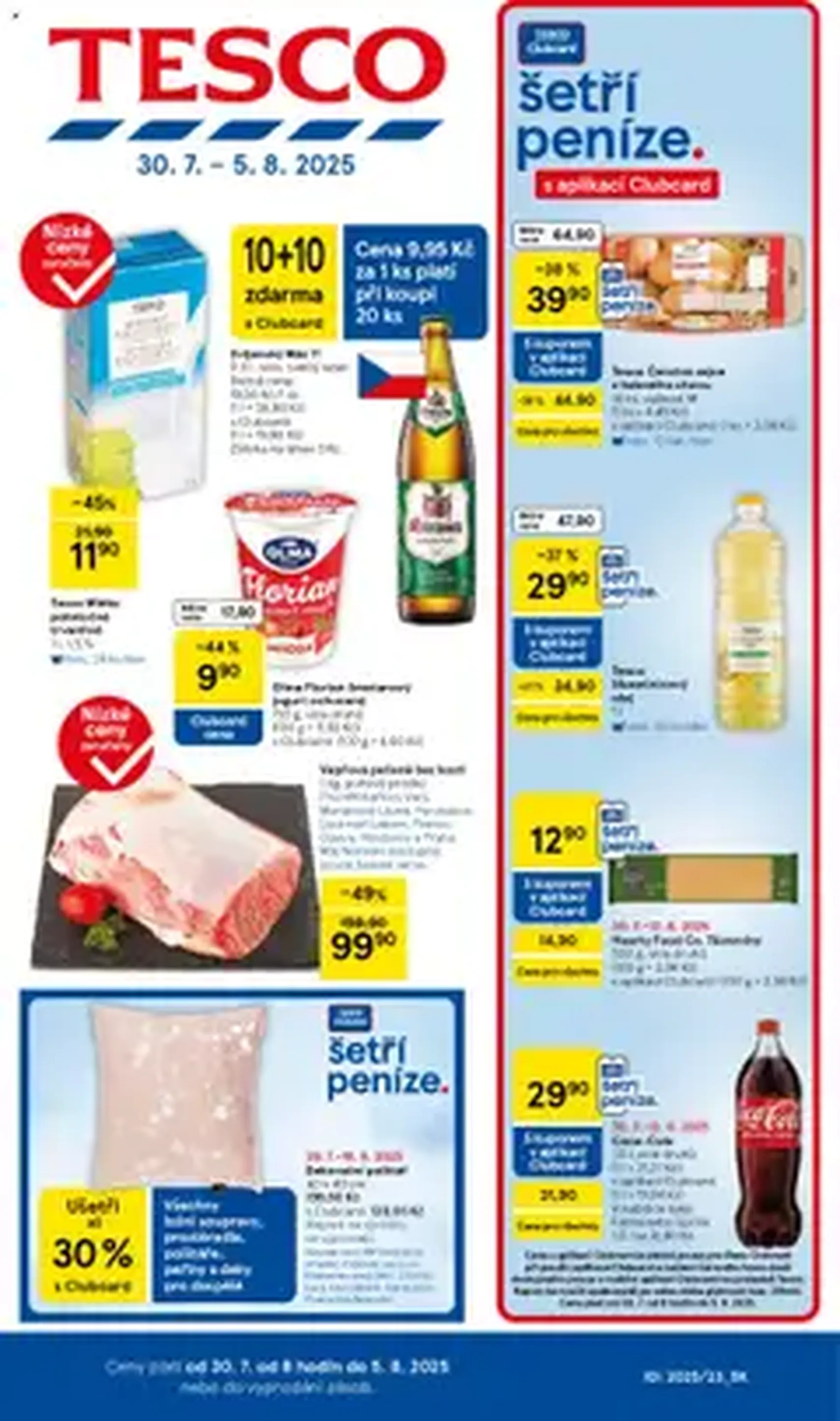 Tesco leták - Hypermarket - platný leták od 30.07.2025 strana 1 z 1
