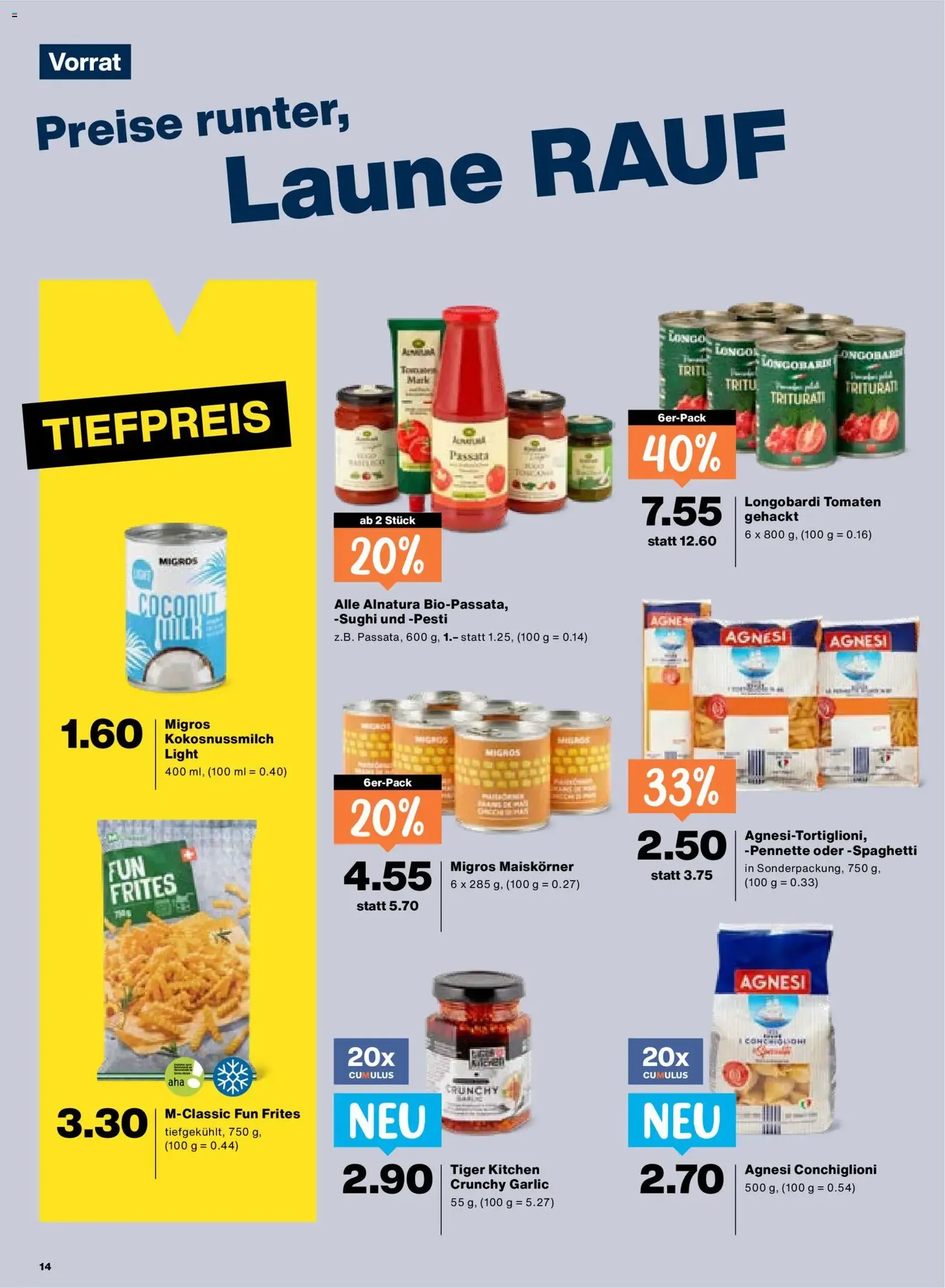 Migros aktionen - Gültiger Prospekt ab 04.06.2026, Seite 14 von insgesamt 24