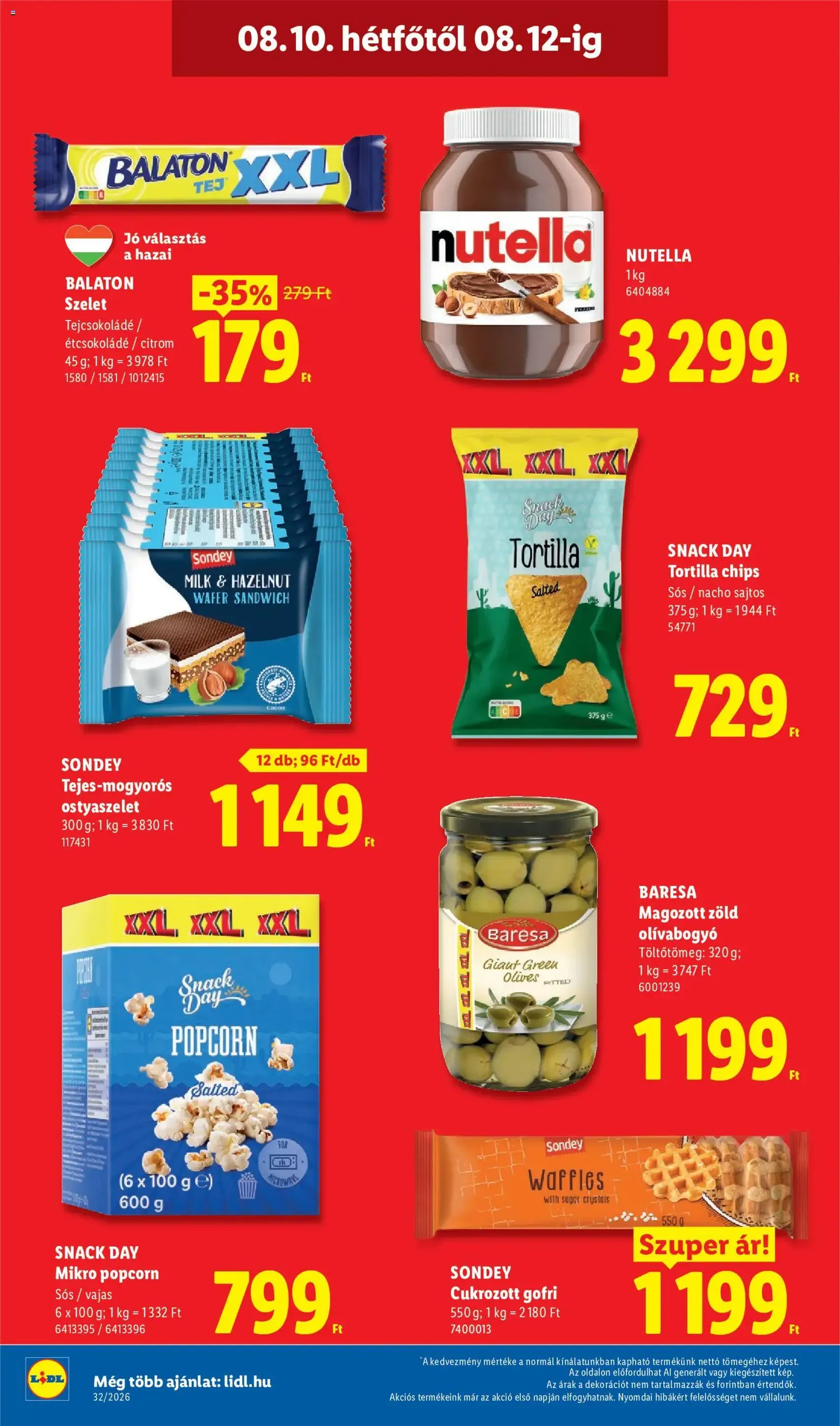 Lidl akciós újság - 2026.08.06. érvényes szórólap 74 oldal 80 oldalból