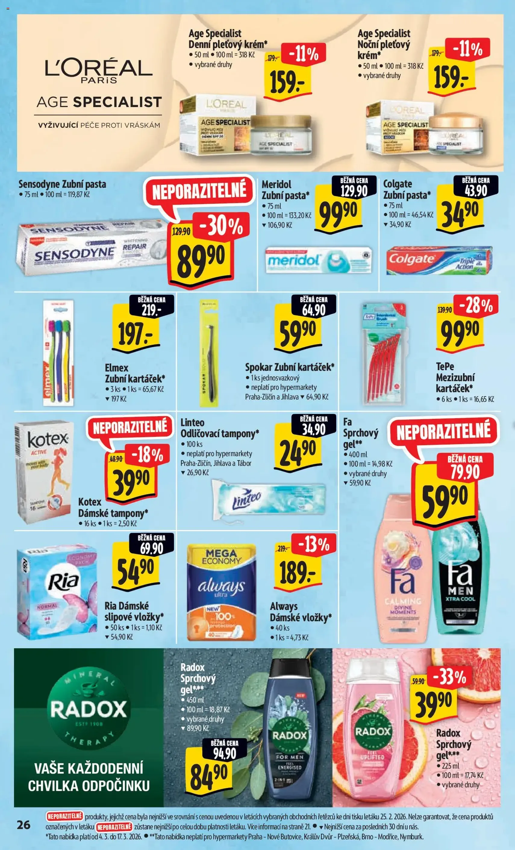 Albert leták - Hypermarket - platný leták od 04.03.2026 strana 34 z 56