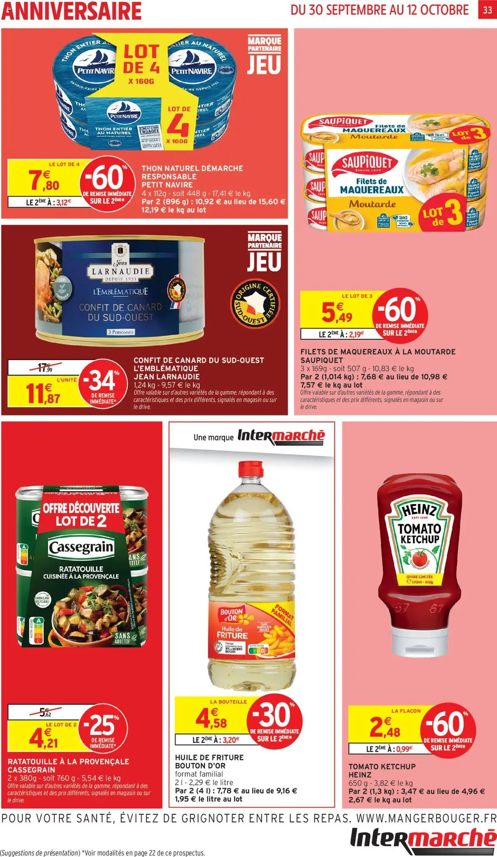 Intermarché - C'est encore notre très gros anniversaire - brochure valable à partir du 30/09/2025, page 33 sur 52