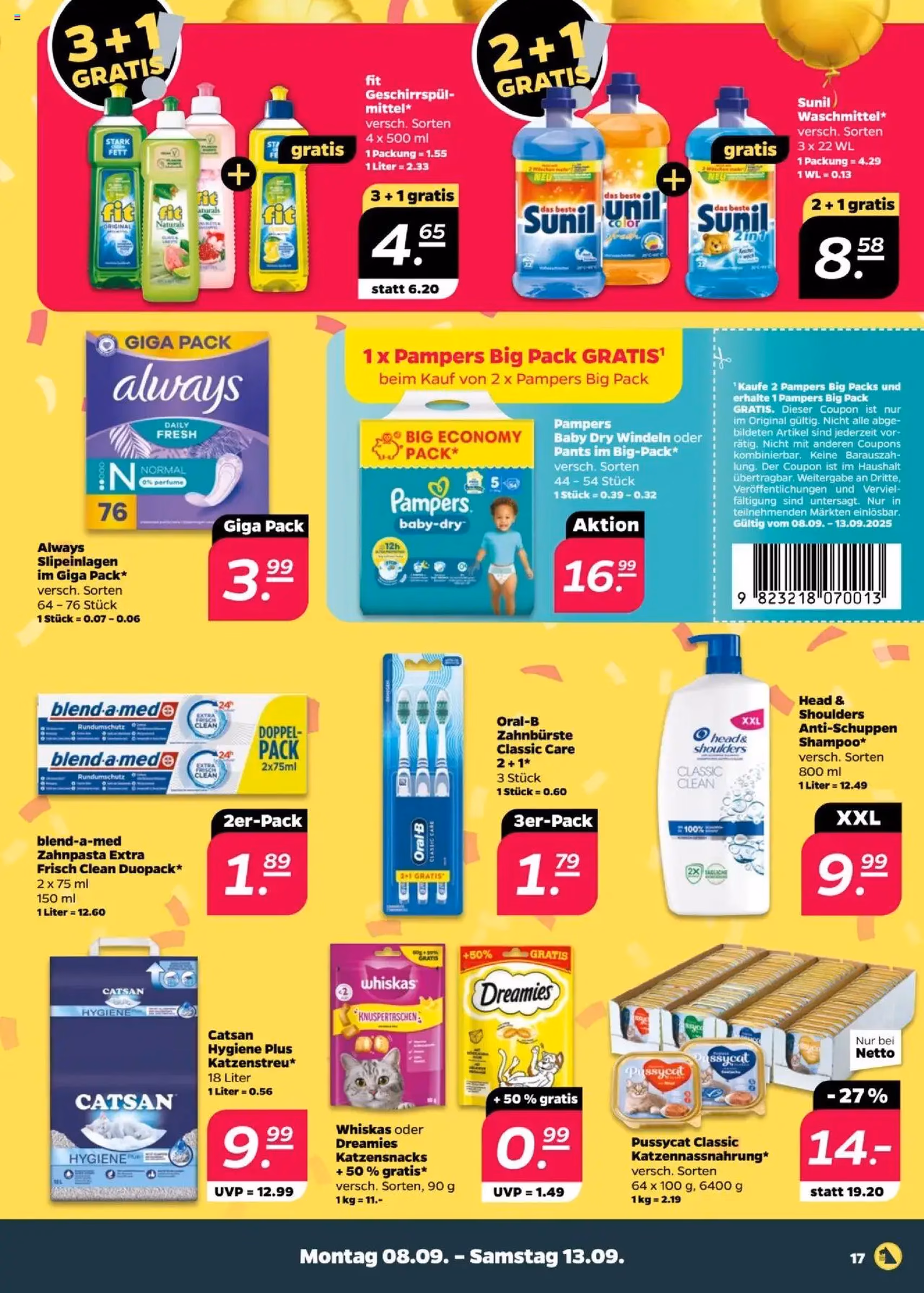 Netto Prospekt - Gültiger Prospekt ab 07.09.2025, Seite 17 von insgesamt 44