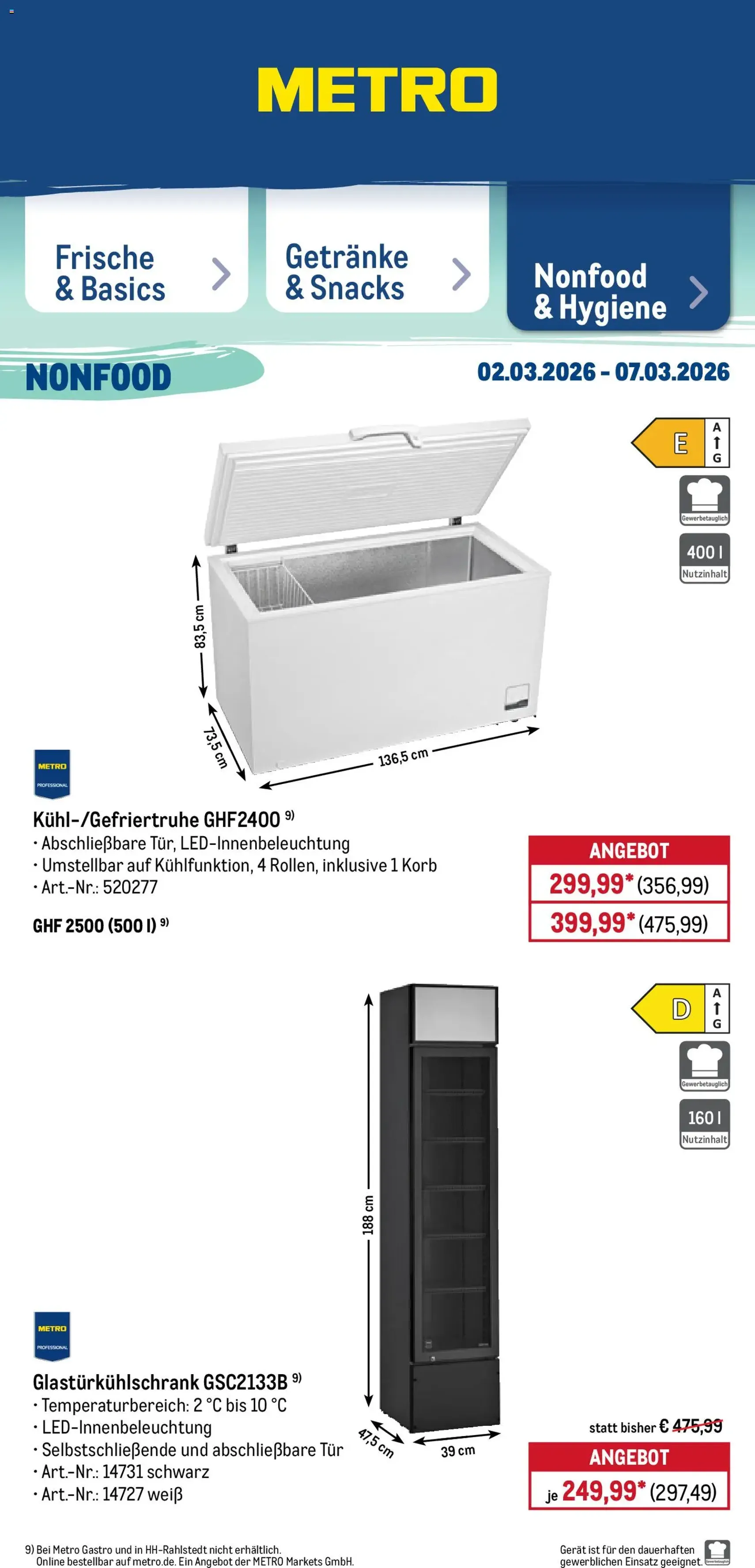 Metro Prospekt - Gültiger Prospekt ab 02.03.2026, Seite 51 von insgesamt 54