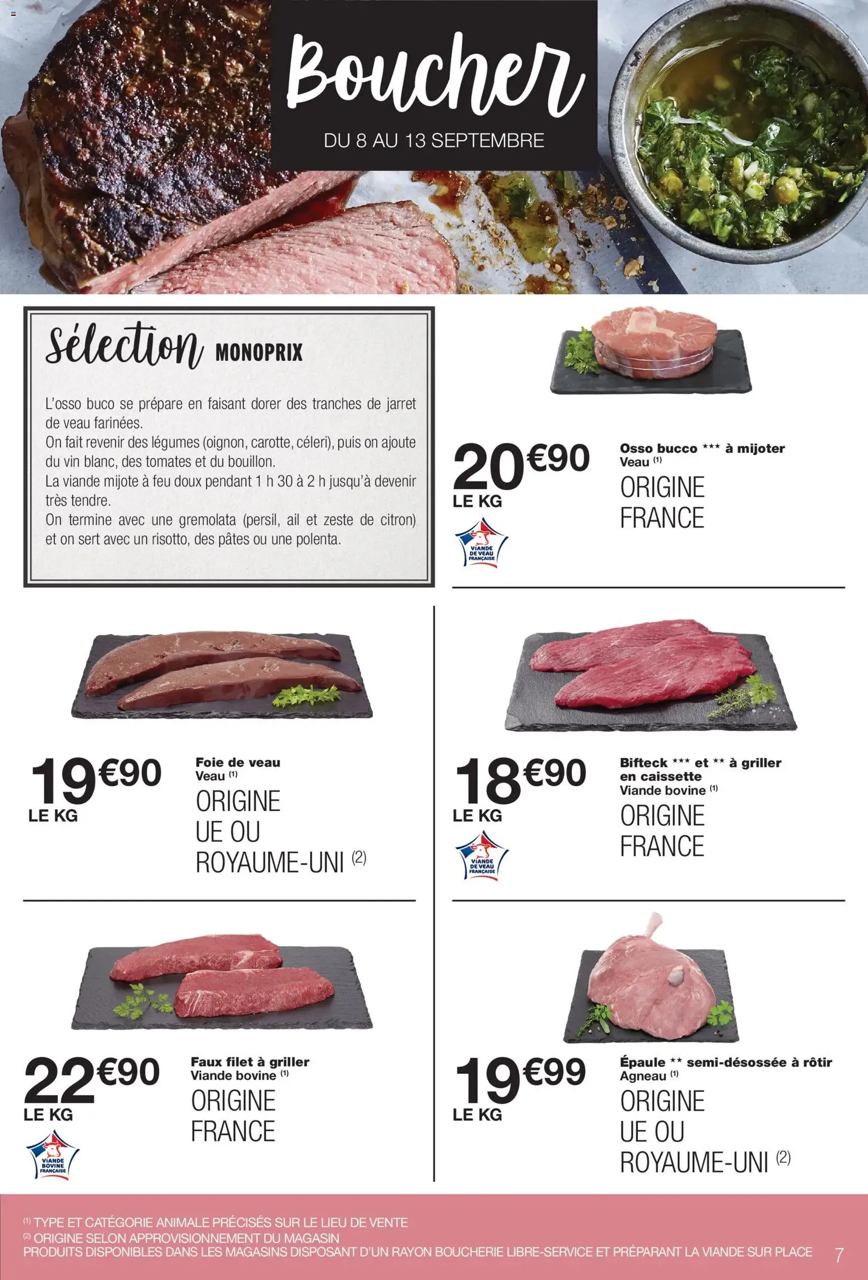 Monoprix catalogue - brochure valable à partir du 08/09/2026, page 7 sur 59