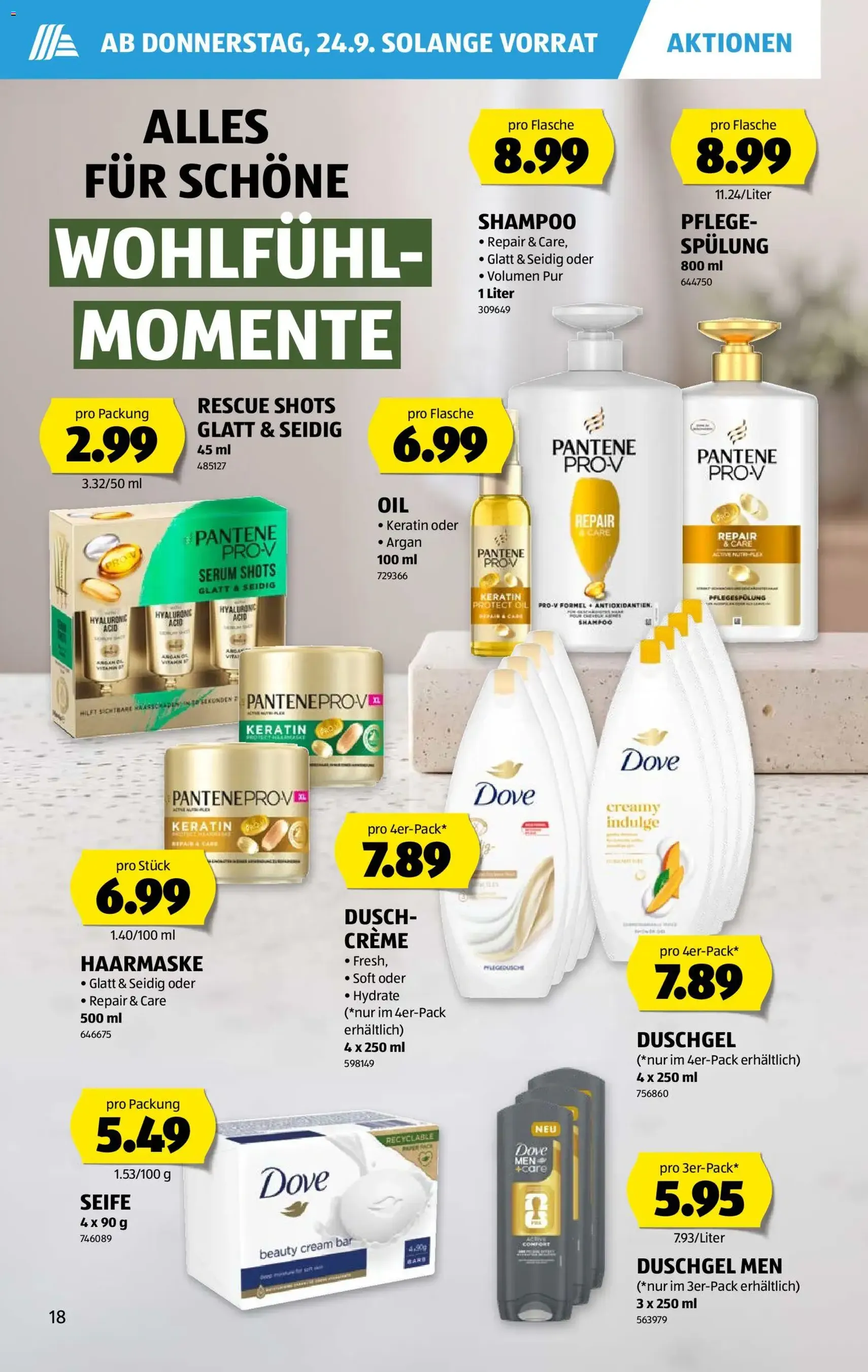 Aldi aktionen - Gültiger Prospekt ab 24.09.2026, Seite 18 von insgesamt 38