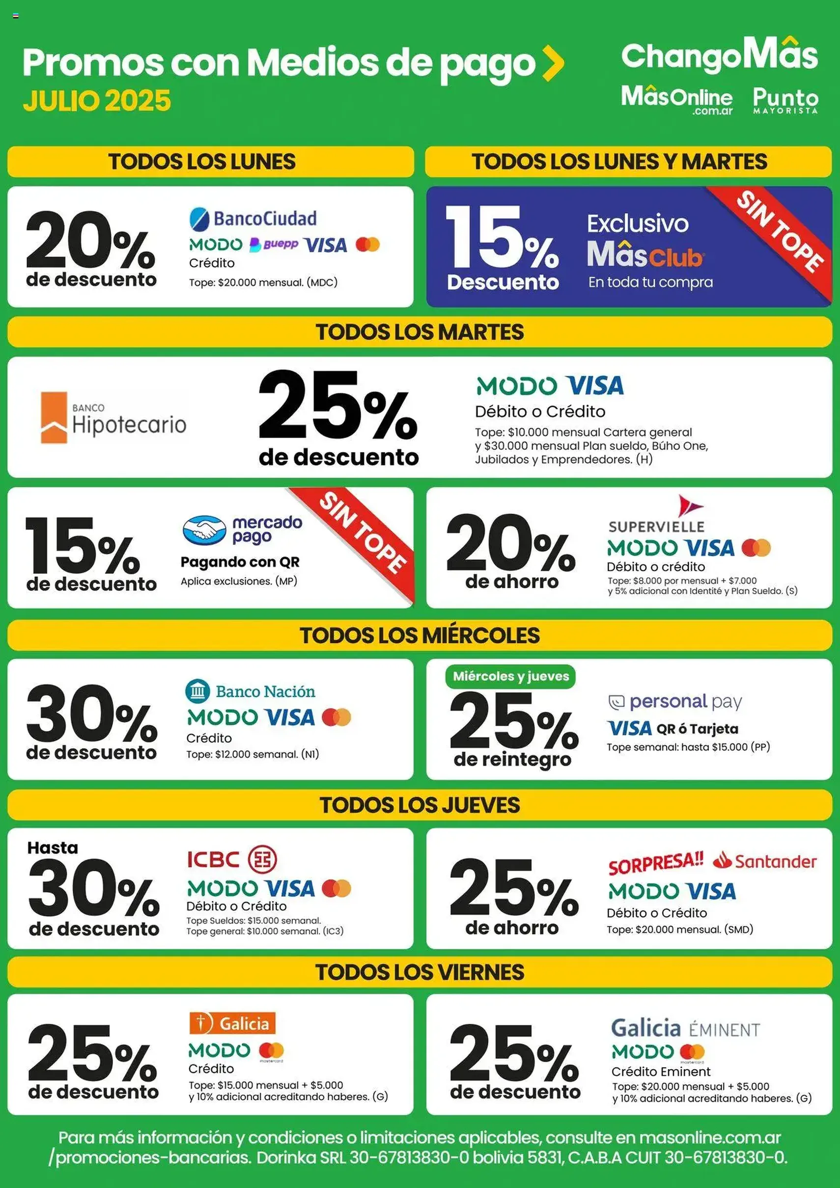 Punto Mayorista catálogo - folleto válido desde 17/07/2025 página 16 de 17 Punto Mayorista catálogo - folleto válido desde 17/07/2025 página 16 de 17