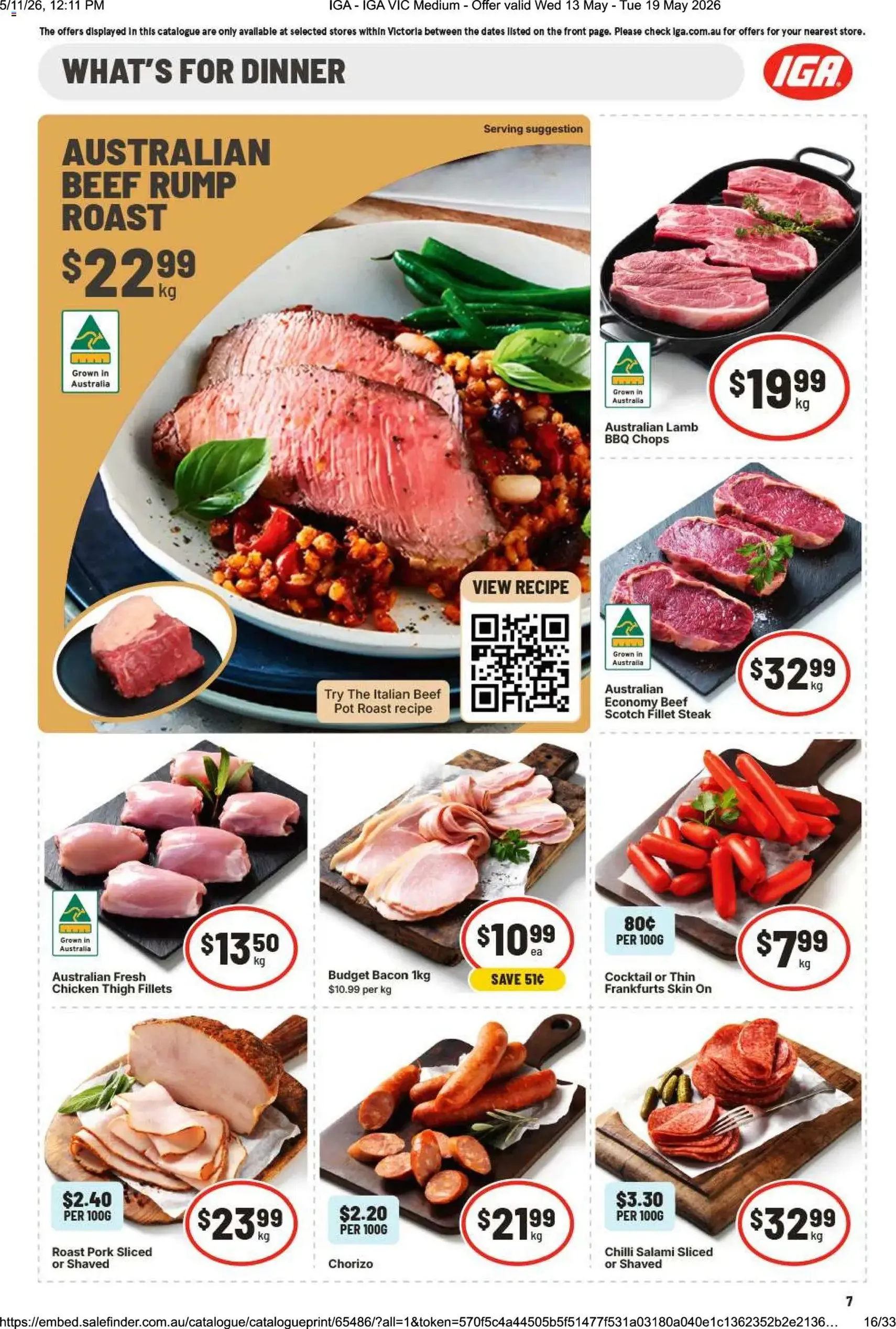 IGA catalogue - valid flyer from 13/05/2026, page 8 of 16