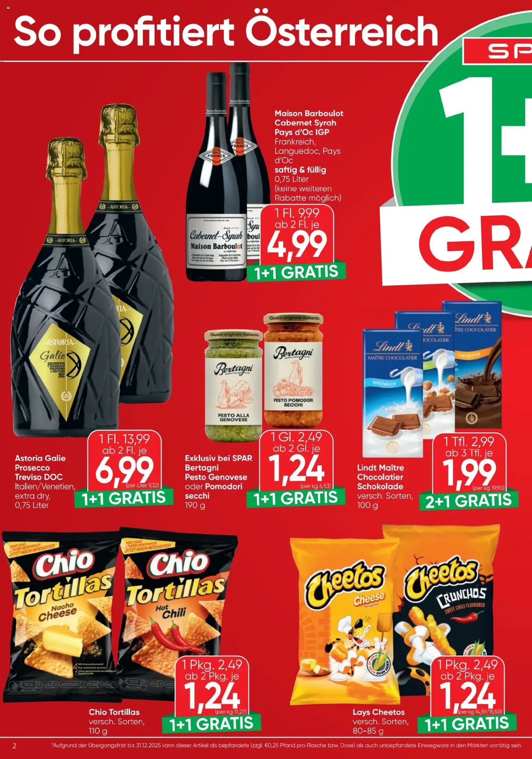 Spar Flugblatt - Gültiger Prospekt ab 20.11.2025, Seite 2 von insgesamt 20