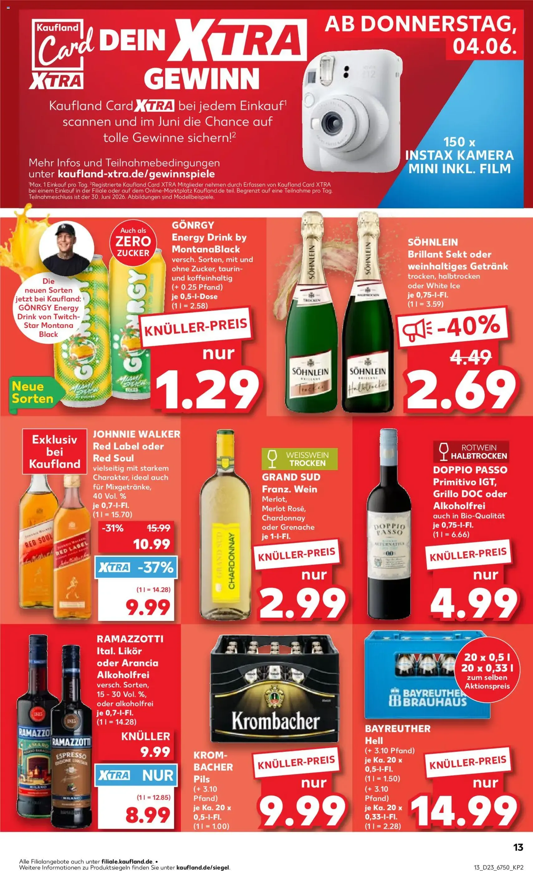 Kaufland Prospekt - Gültiger Prospekt ab 04.06.2026, Seite 13 von insgesamt 62