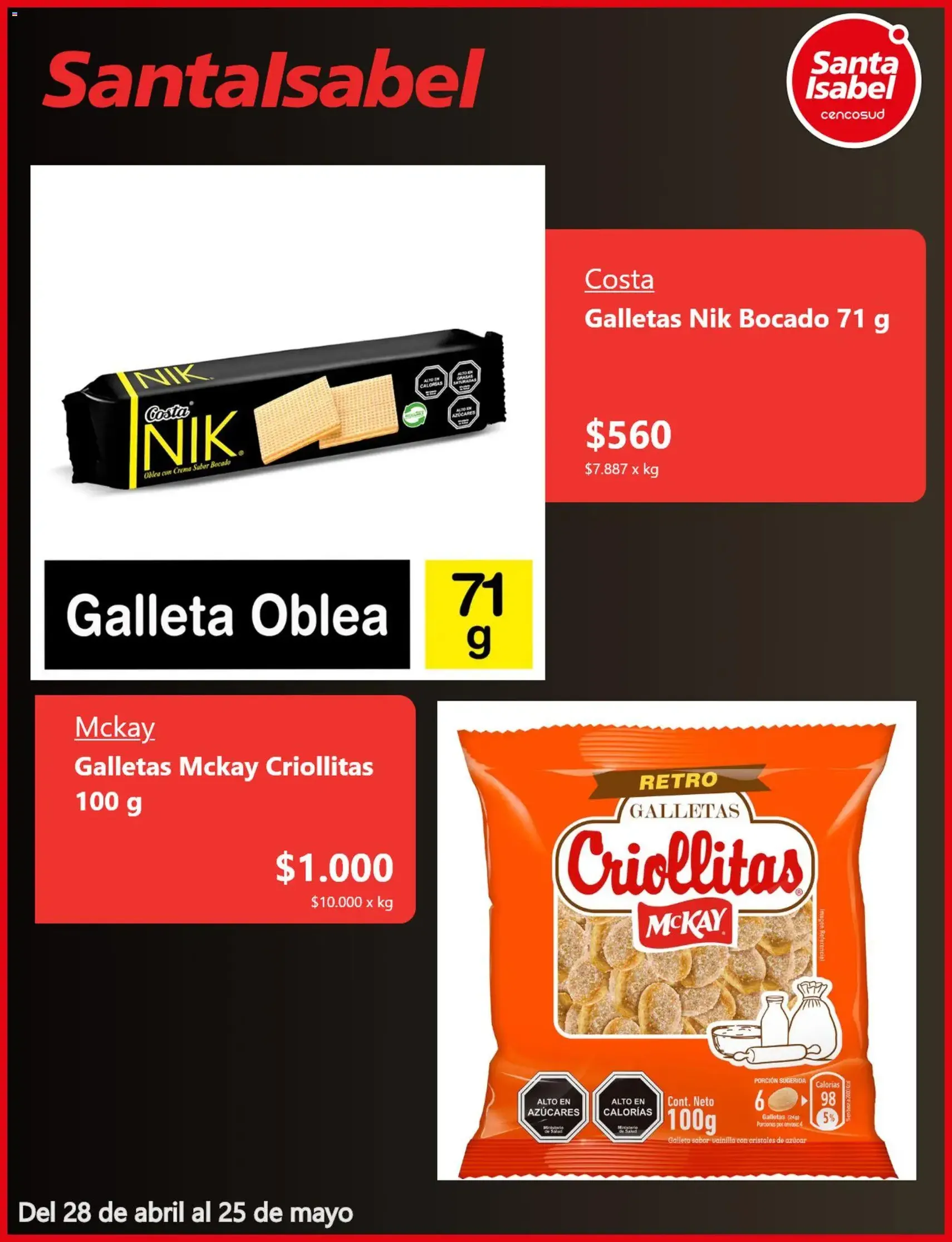 Santa Isabel Ofertas - folleto válido desde 11.05.2026 página 2 de 5
