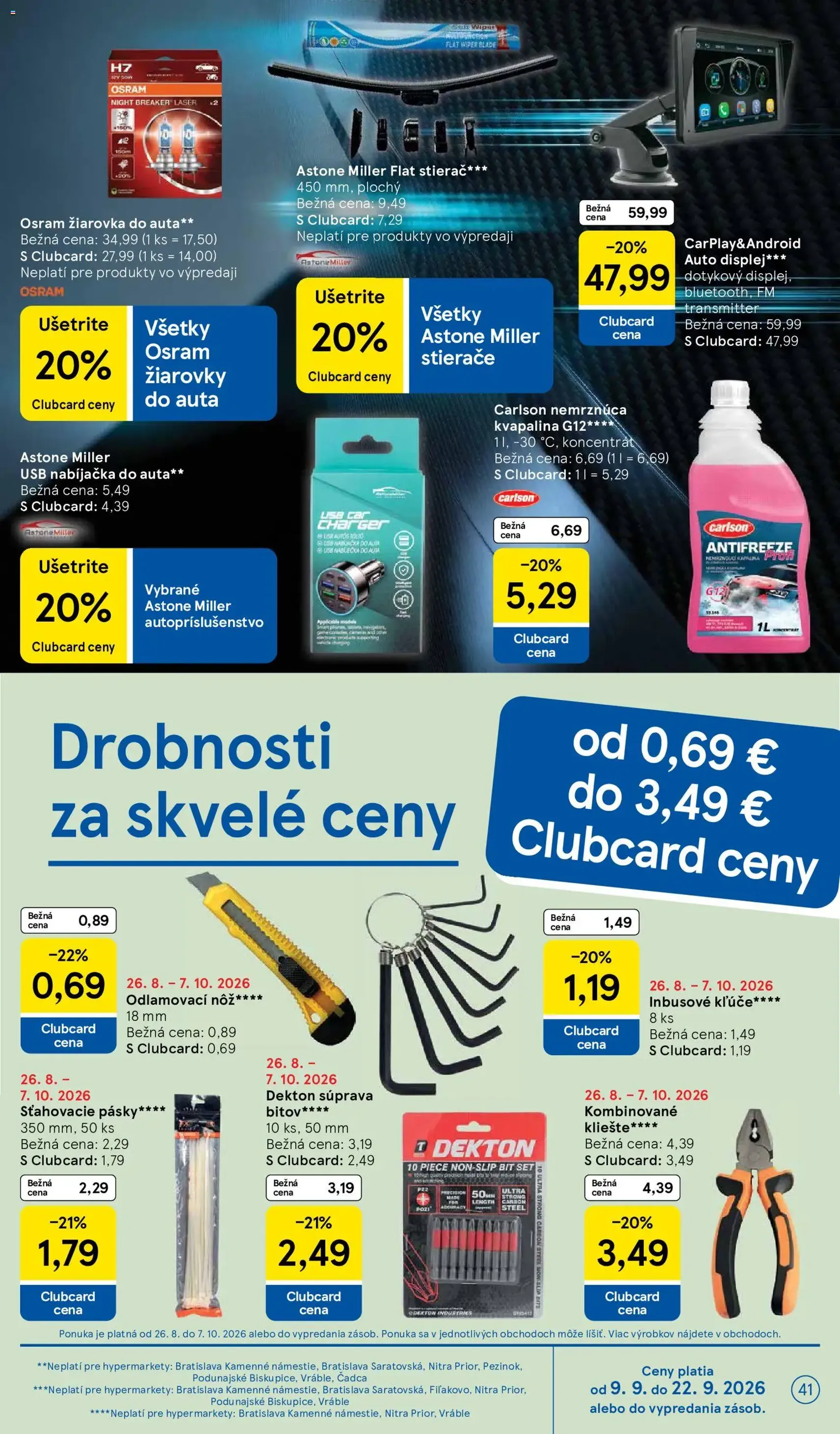 Tesco Hypermarket - leták - platný leták od 09.09.2026 strana 41 z 46