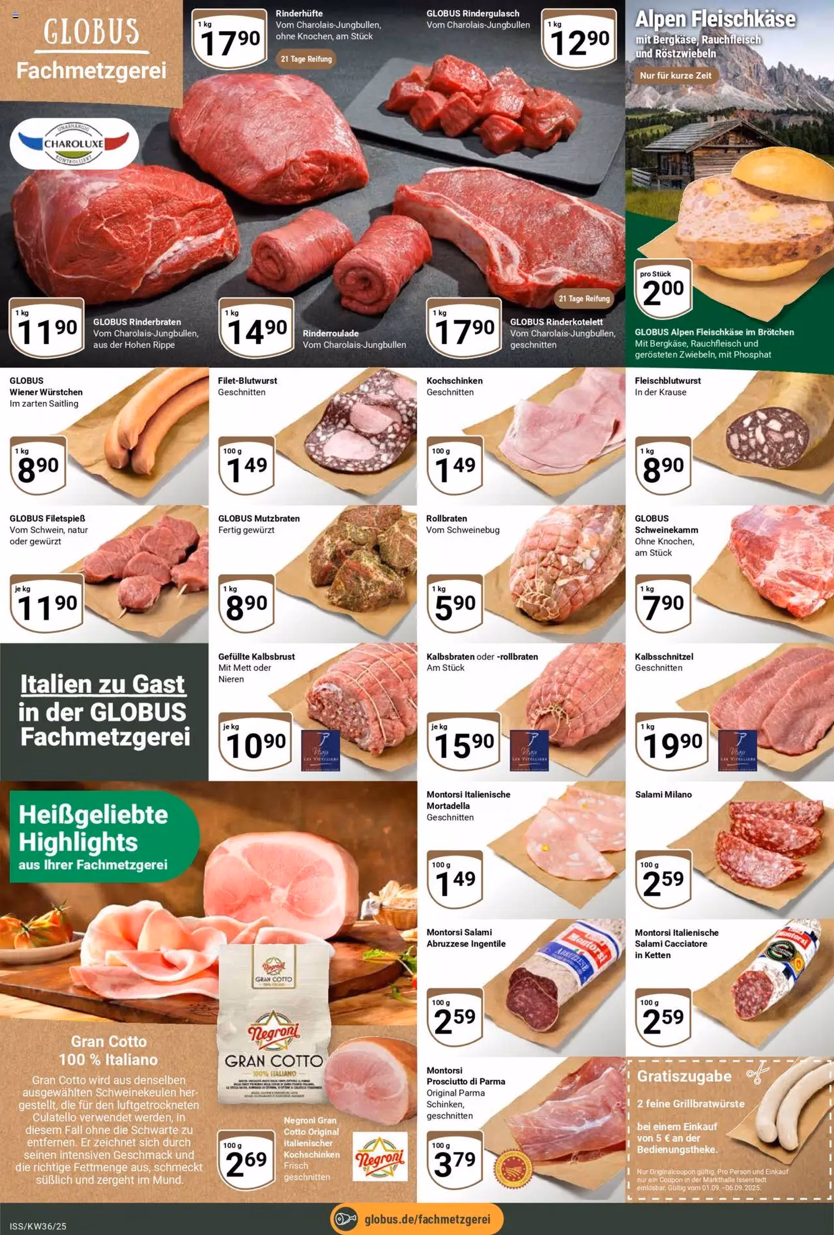 Globus Prospekt - Gültiger Prospekt ab 01.09.2025, Seite 9 von insgesamt 42 Globus Prospekt - Gültiger Prospekt ab 01.09.2025, Seite 9 von insgesamt 42
