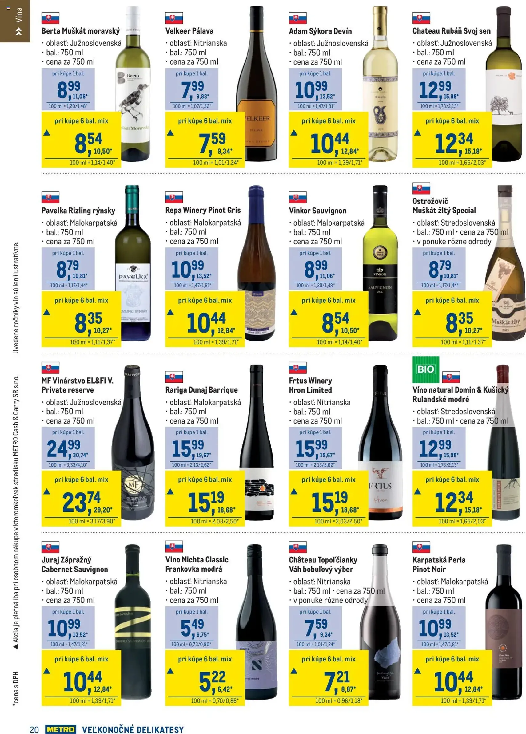 Metro Veľkonočné delikatesy - platný leták od 11.03.2026 strana 20 z 30